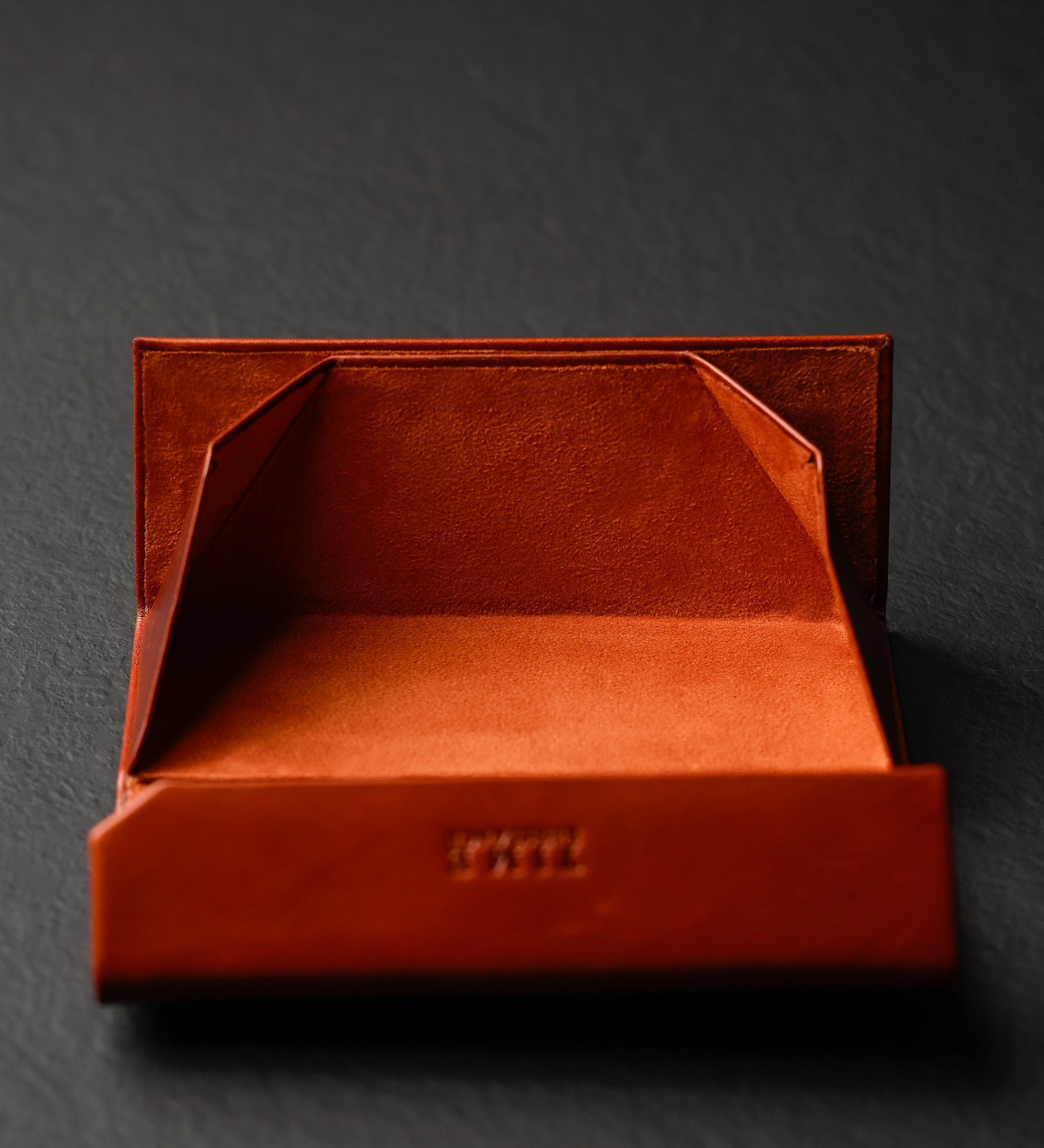 Brillenetui aus Leder - The Riddle of the Sands