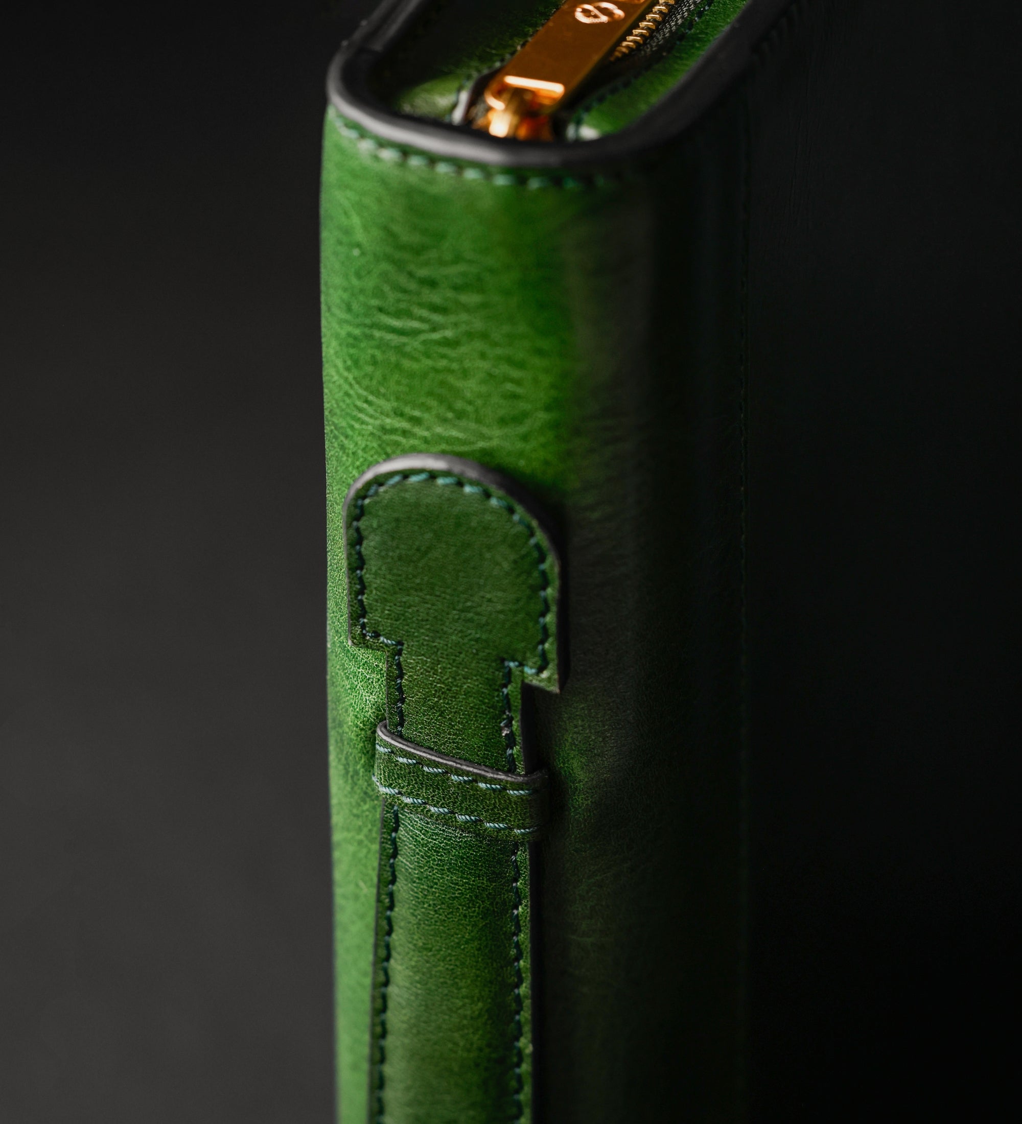 Portfolio aus Leder mit Ordner - Joy in the Morning