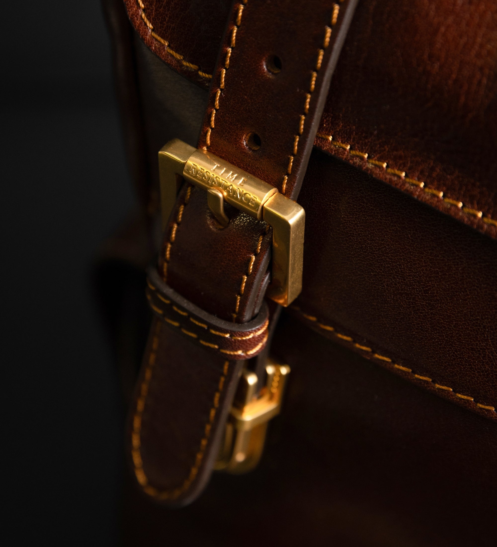Rucksack aus Leder - The Good Earth