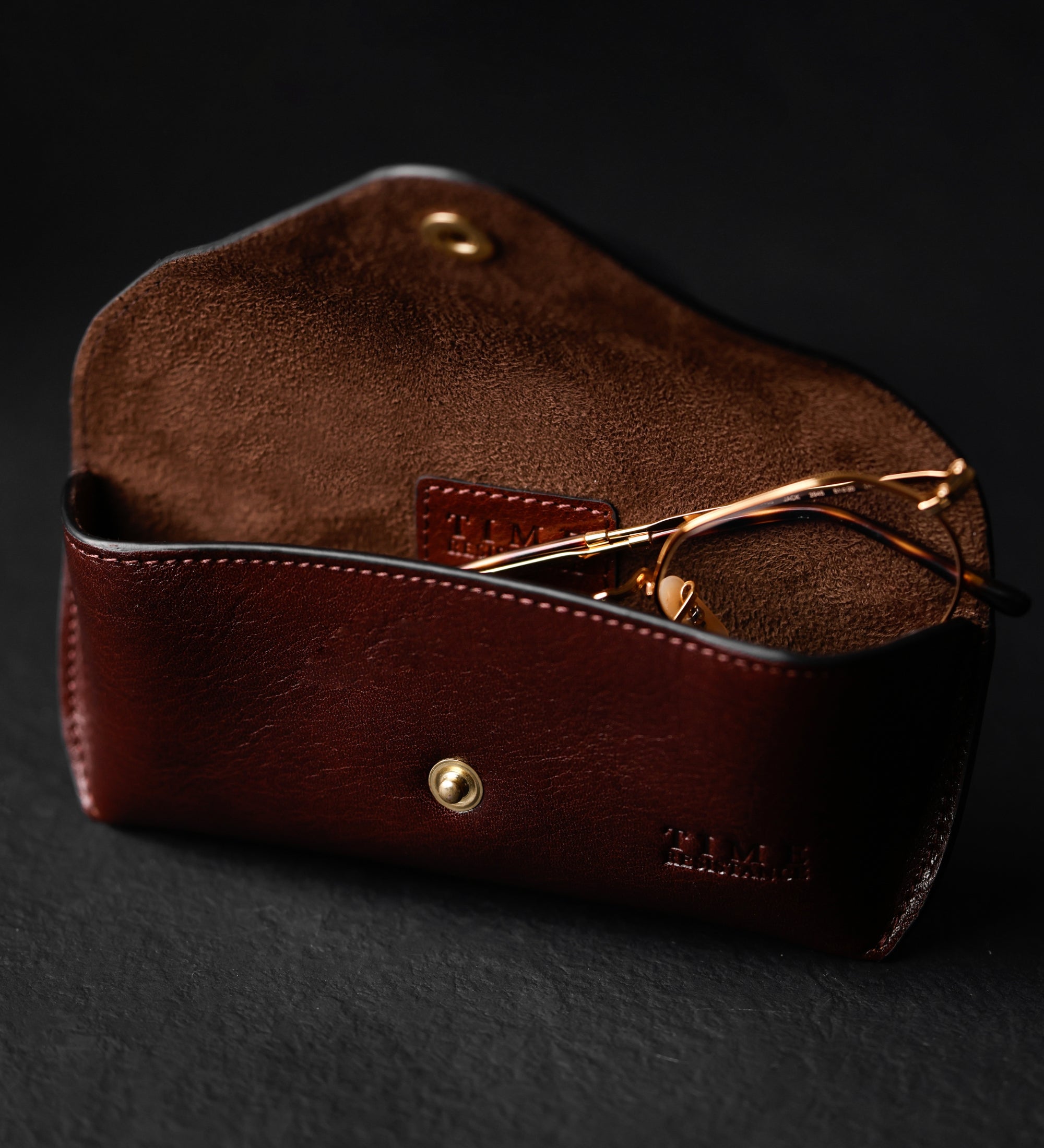 Brillenetui aus Leder für Damen - A High Wind In Jamaica