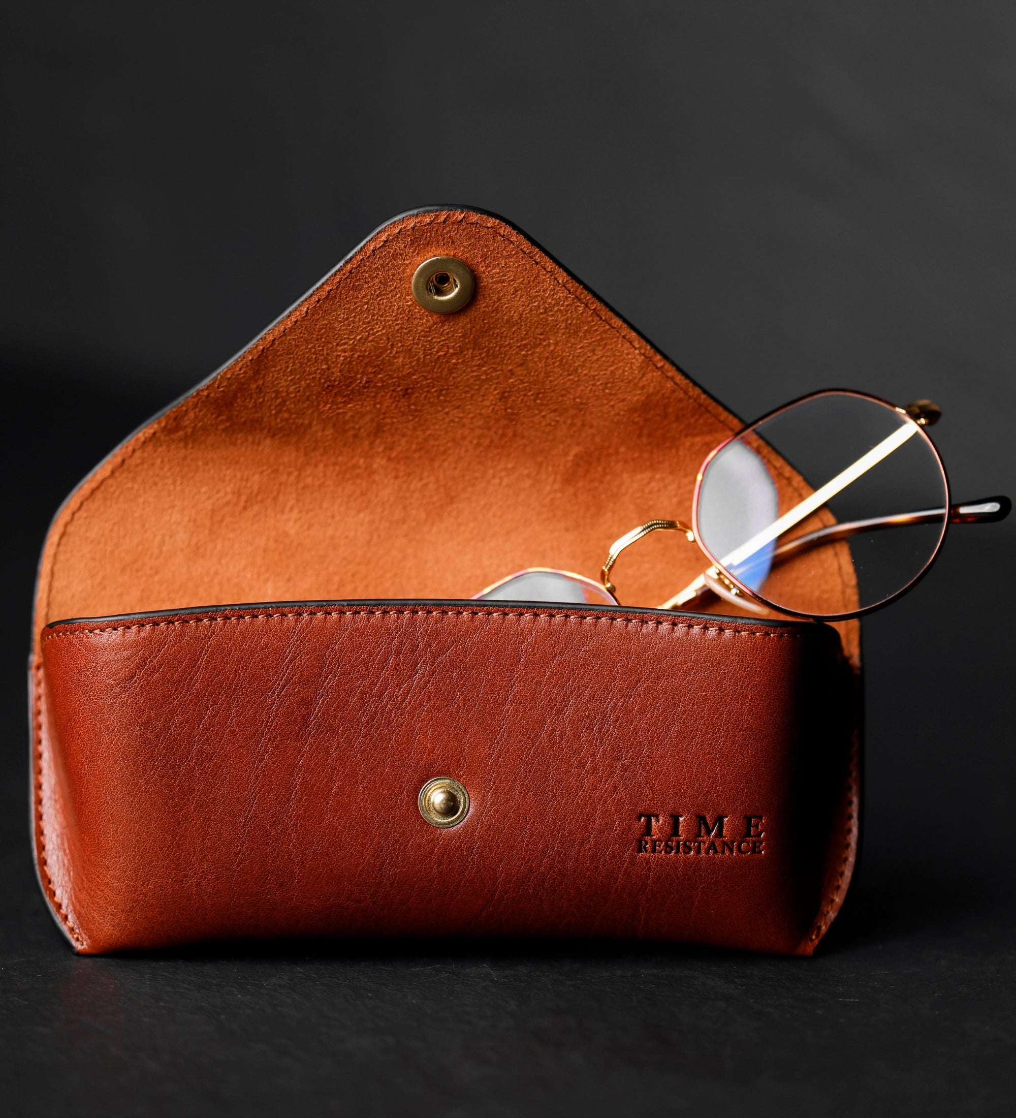 Brillenetui aus Leder für Damen - A High Wind In Jamaica