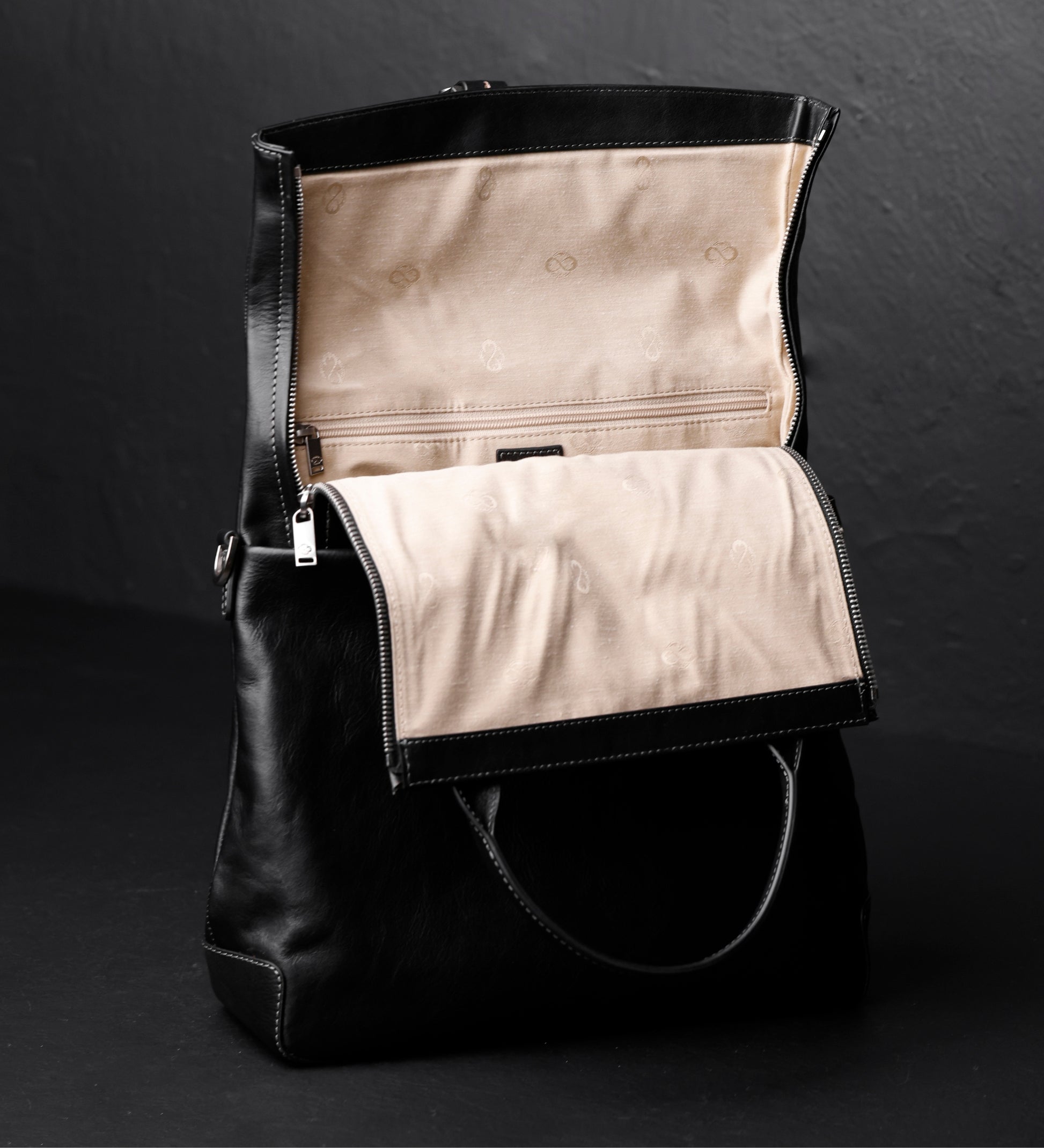Multifunktionale Rucksack Schultertasche aus Leder für Damen – The Awakening