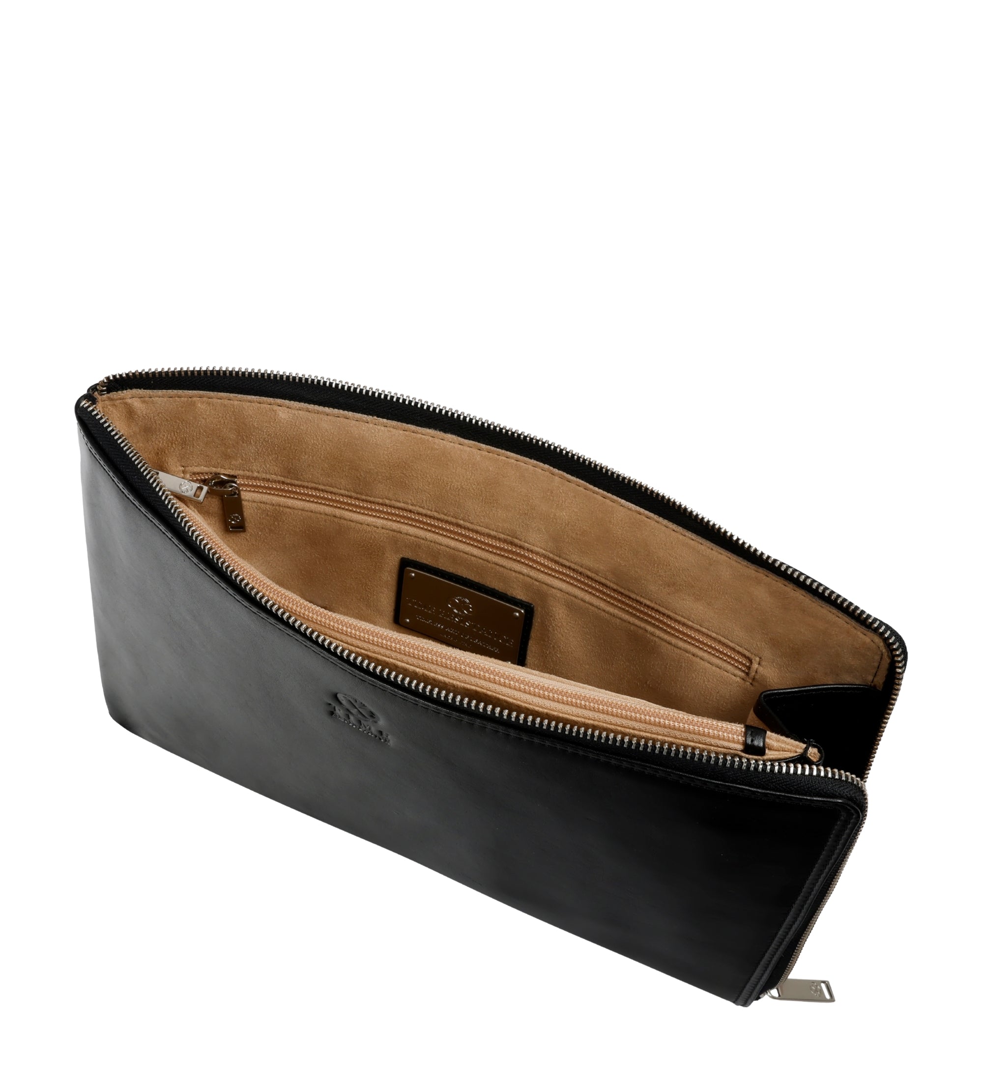 Große Clutch für Herren aus Leder - The Brothers Karamazov