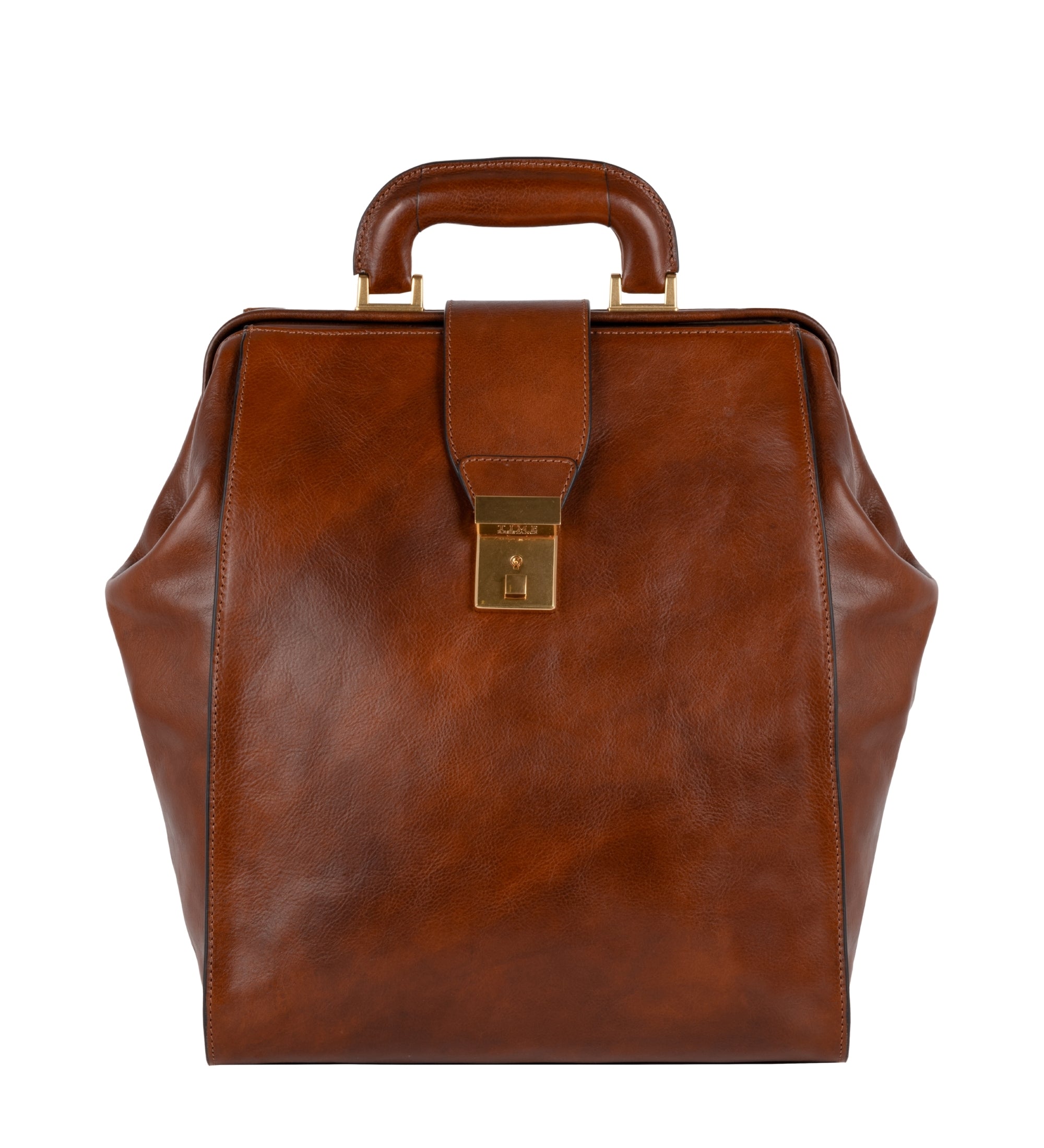 Rucksack aus Leder - A Brief Story of Time