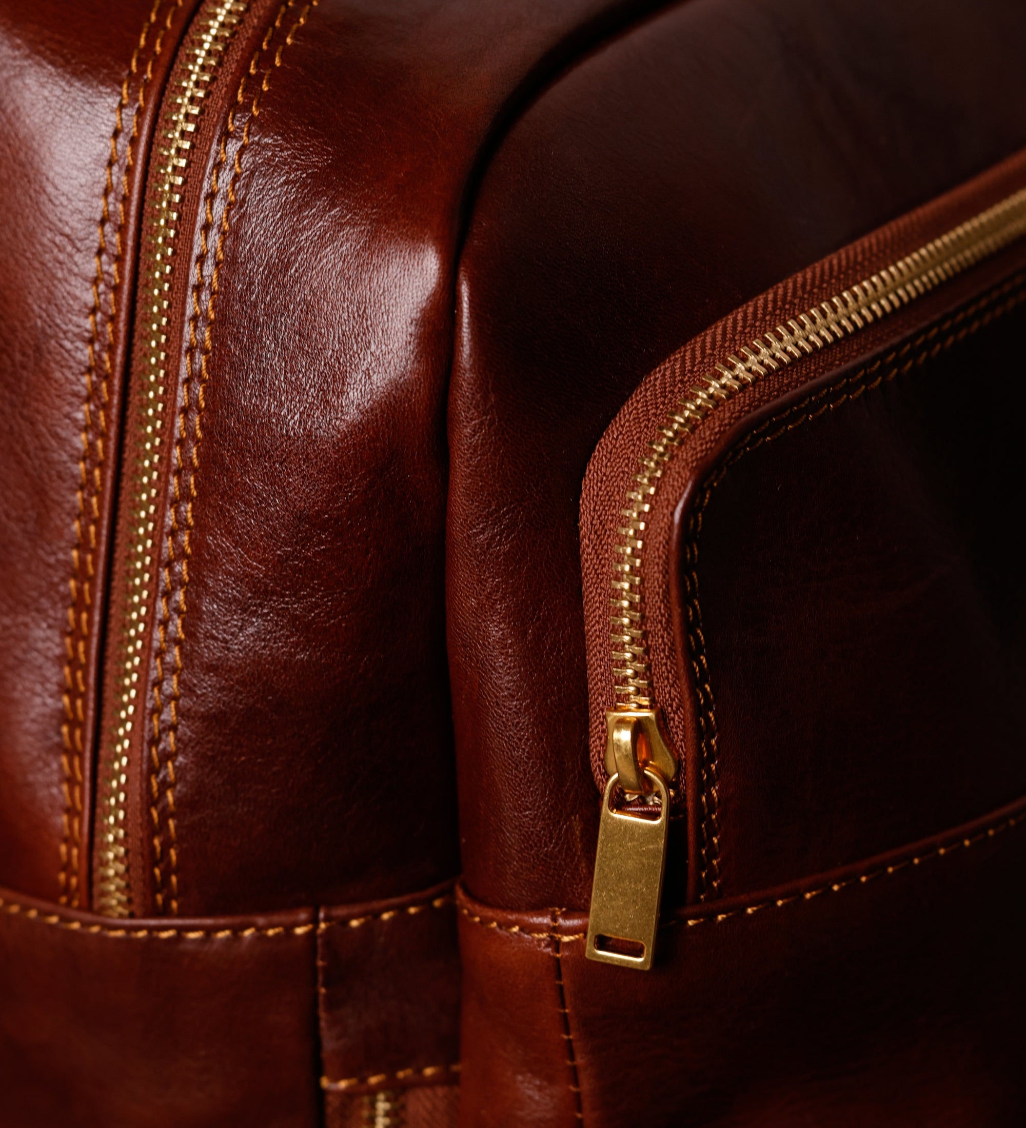 Großer Rucksack aus Leder - L.A. Confidential