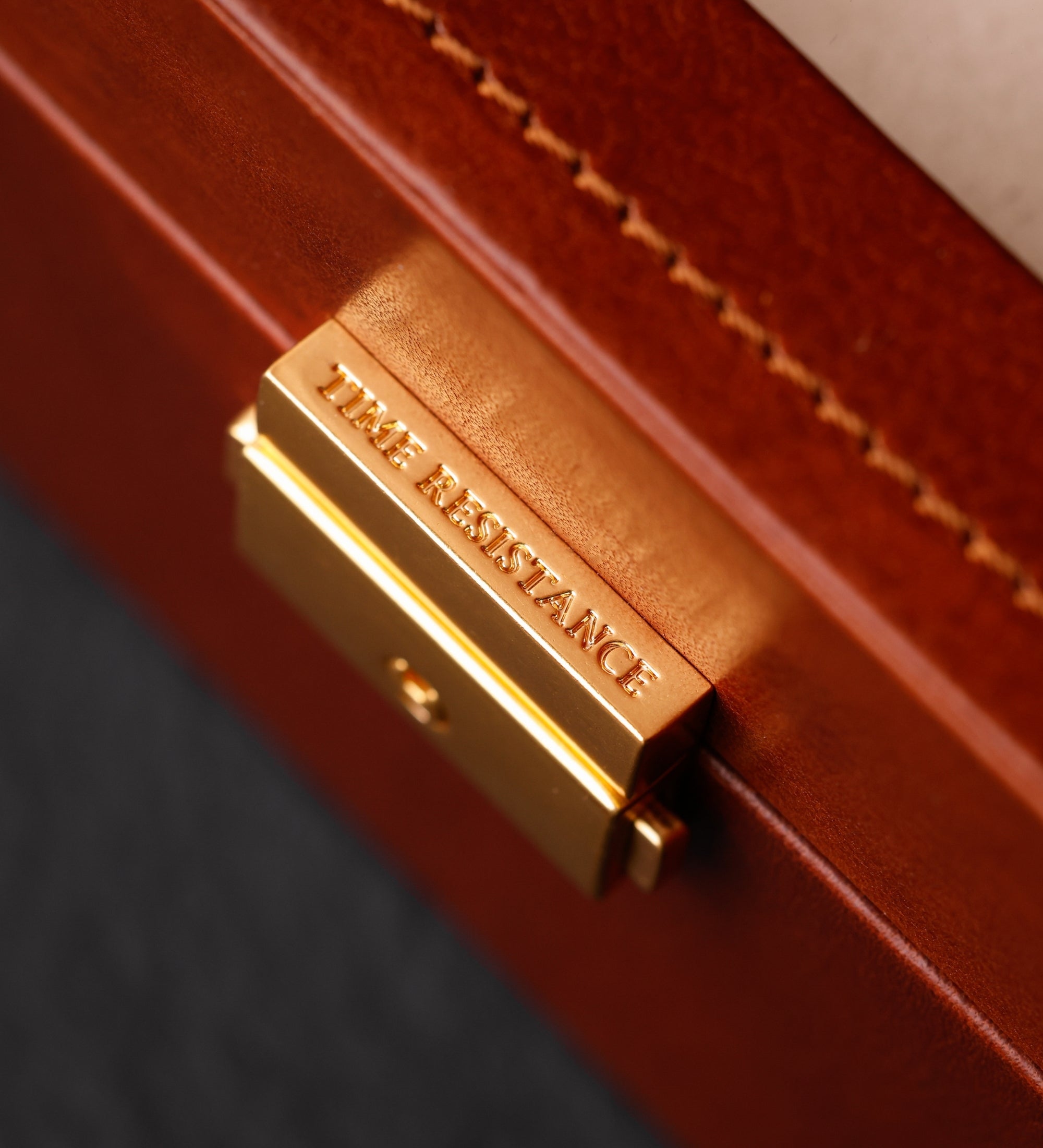 Uhrenbox aus Leder, Uhren-Organizer - Silence