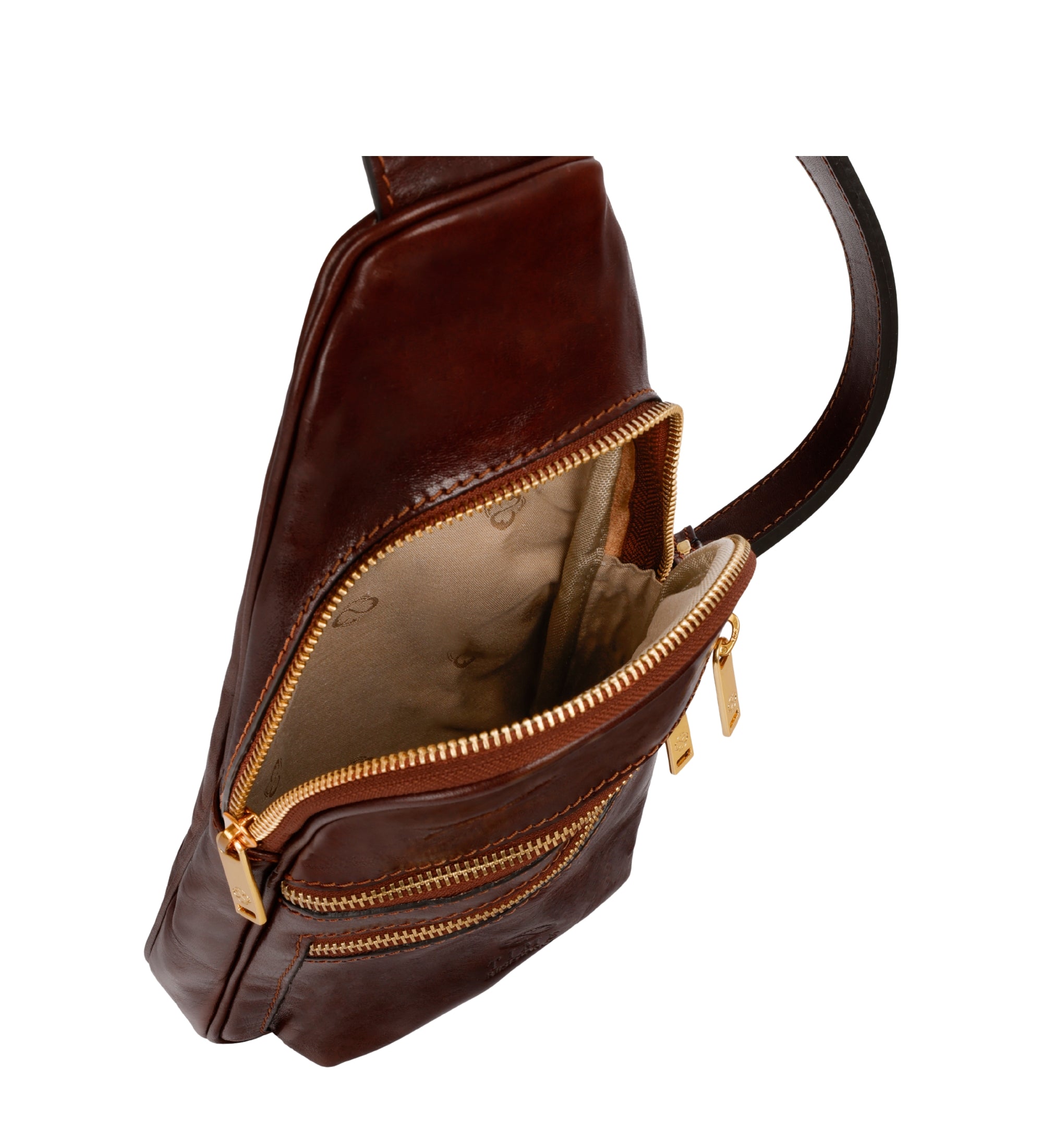 Schultertasche aus Leder - Catch-22