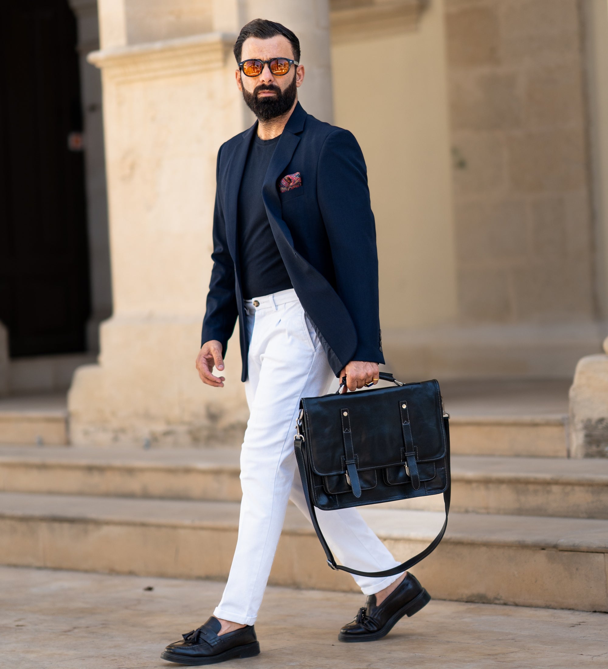 Aktentasche Rucksack aus Leder - A Midsummer Night's Dream