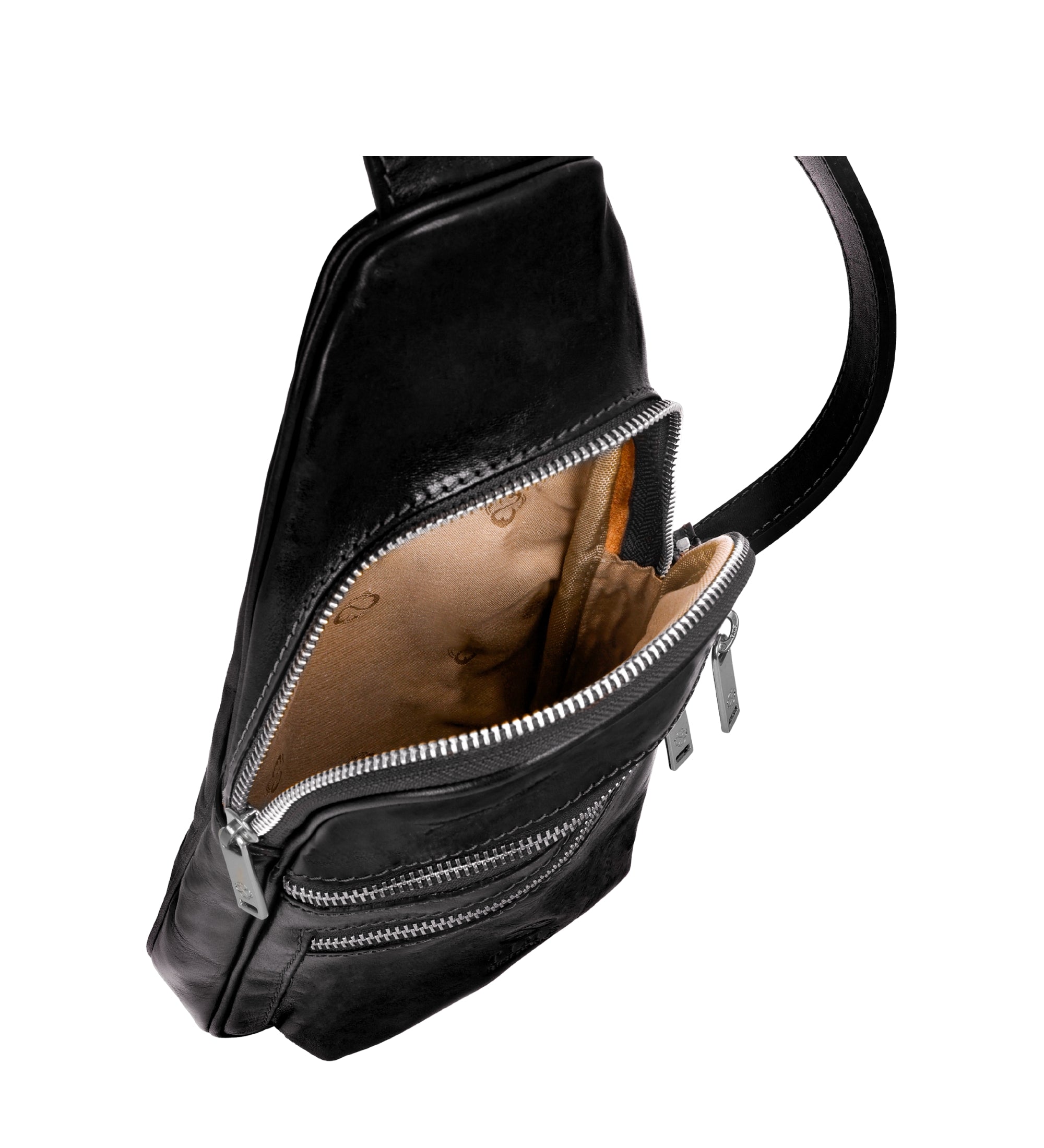 Schultertasche aus Leder - Catch-22