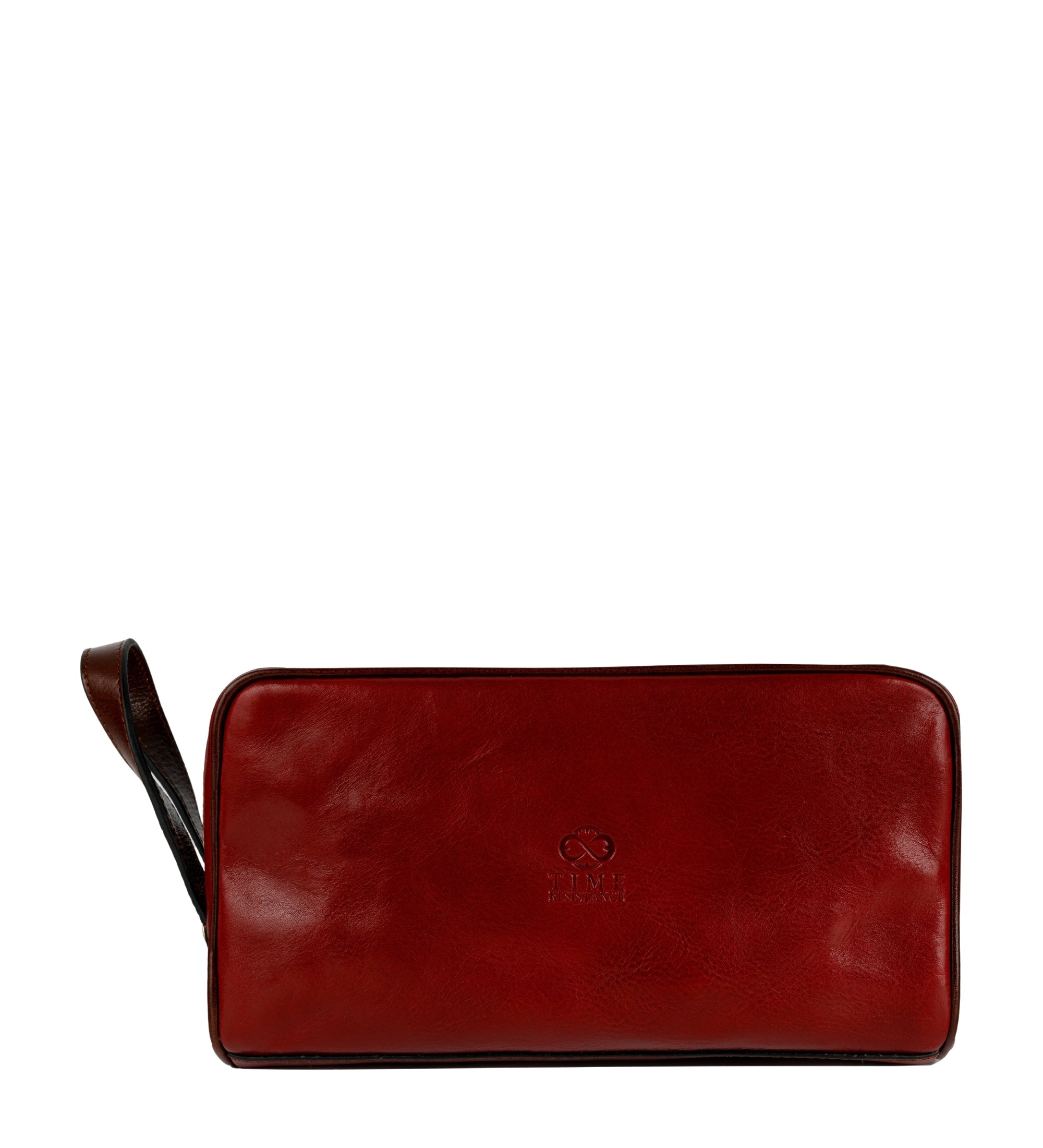 Kosmetiktasche aus Leder für Damen, Kulturbeutel - All the Kings Men