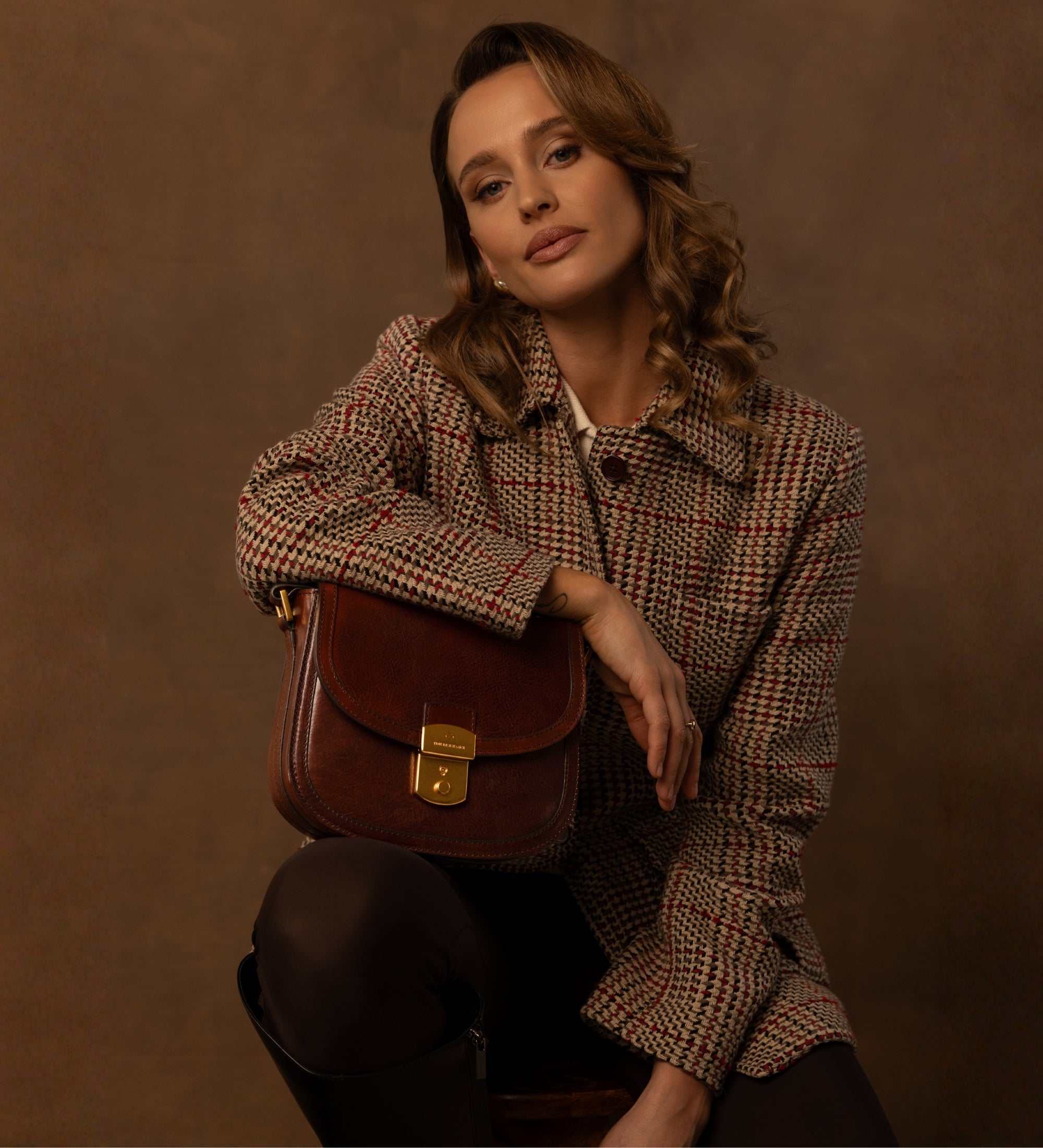 Satteltasche aus Leder für Damen - Secrets