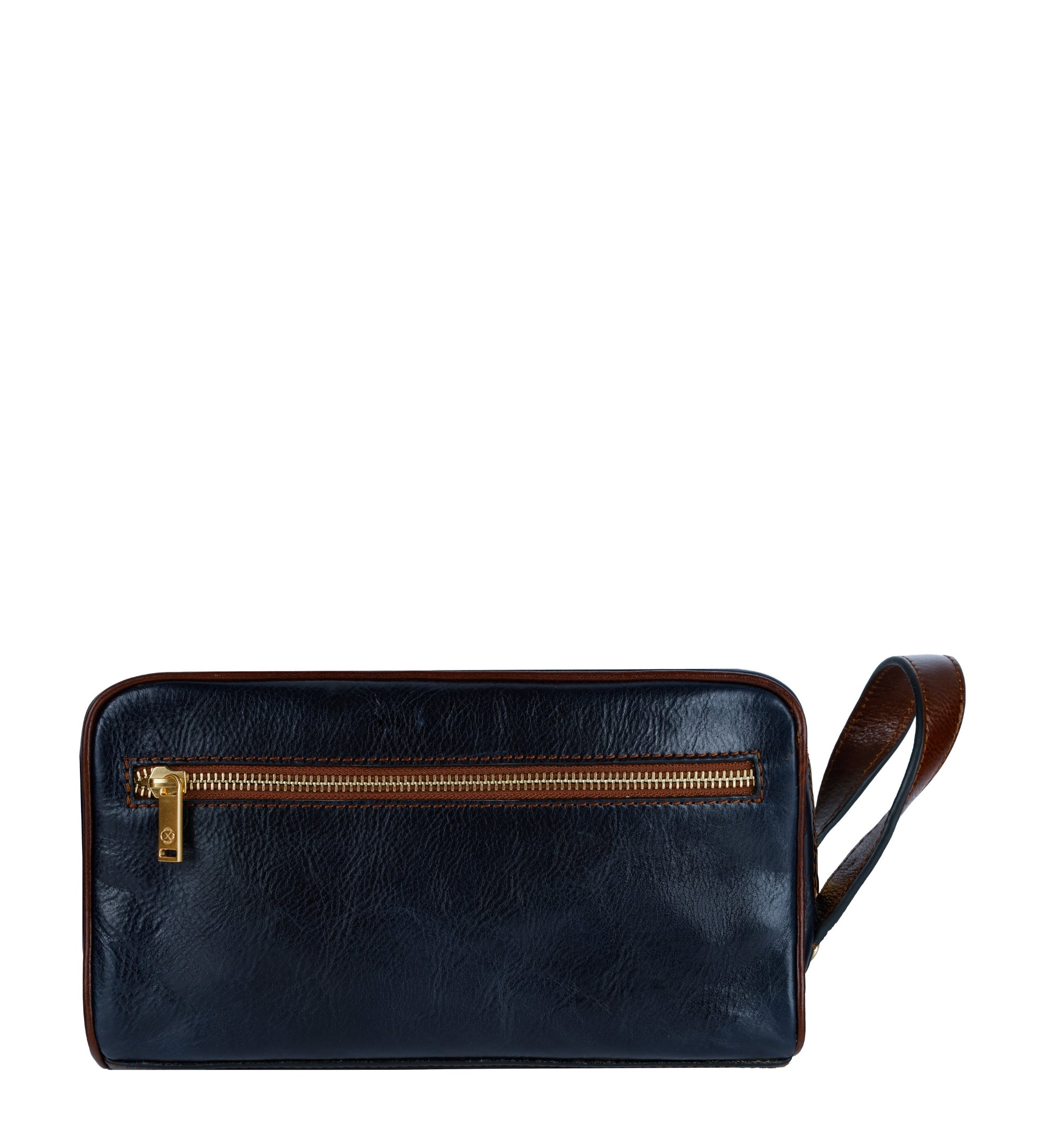 Kosmetiktasche aus Leder für Damen, Kulturbeutel - All the Kings Men