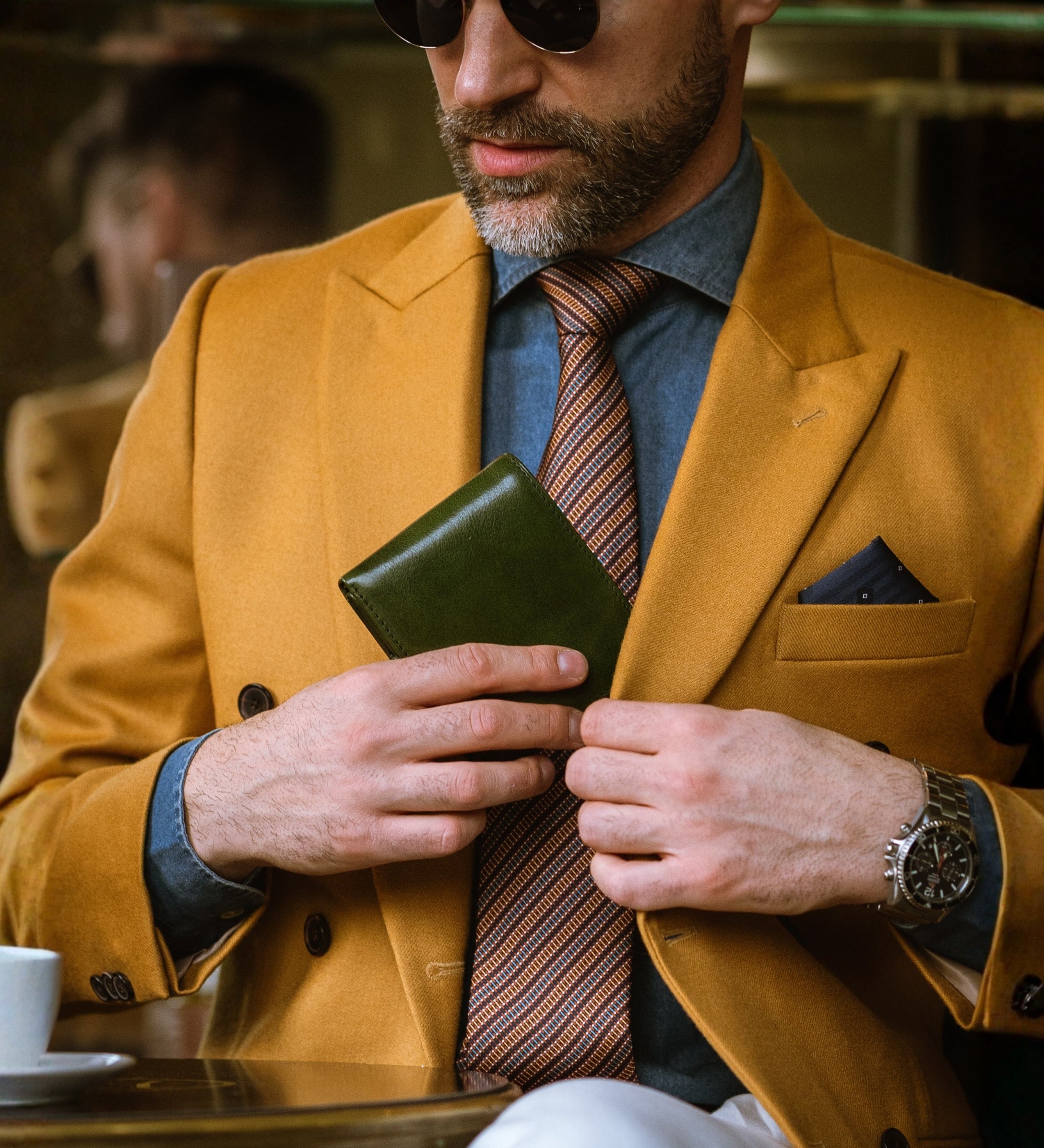 Geldbörse aus Leder - Daniel