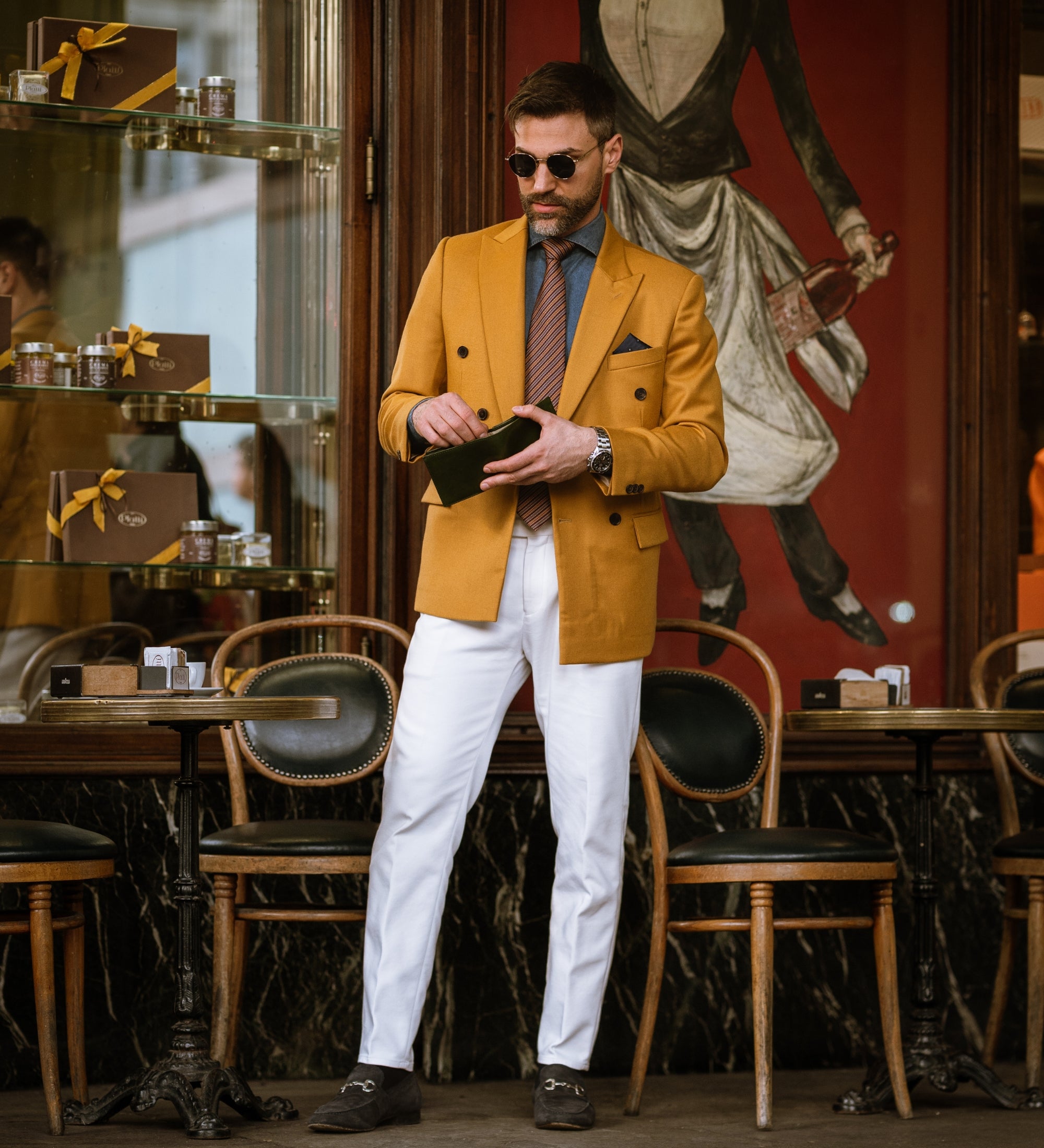 Geldbörse aus Leder - Daniel