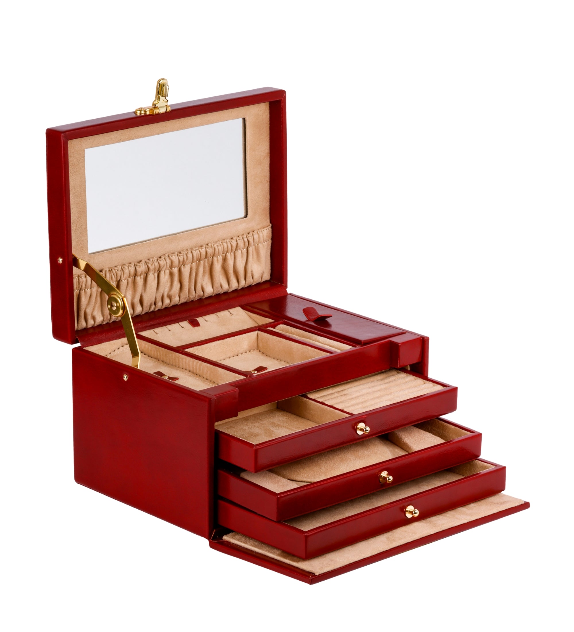 Großes Schmuckkästchen aus Leder für Damen - The Portrait of a Lady