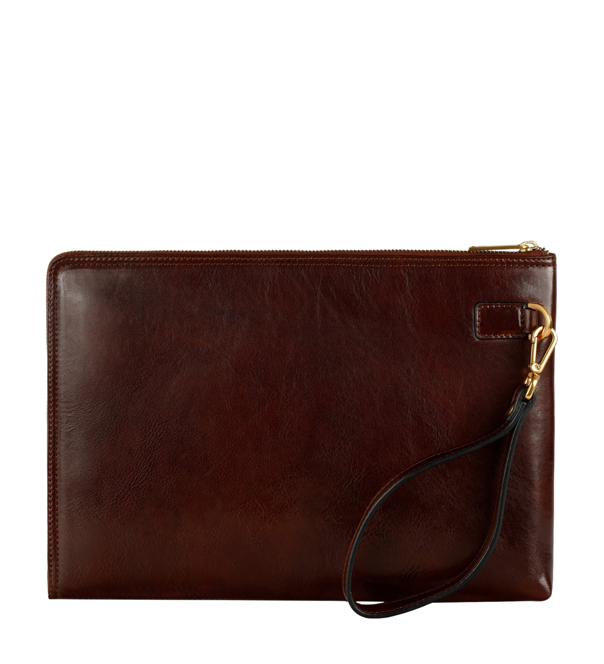 Große Clutch für Herren aus Leder - The Brothers Karamazov