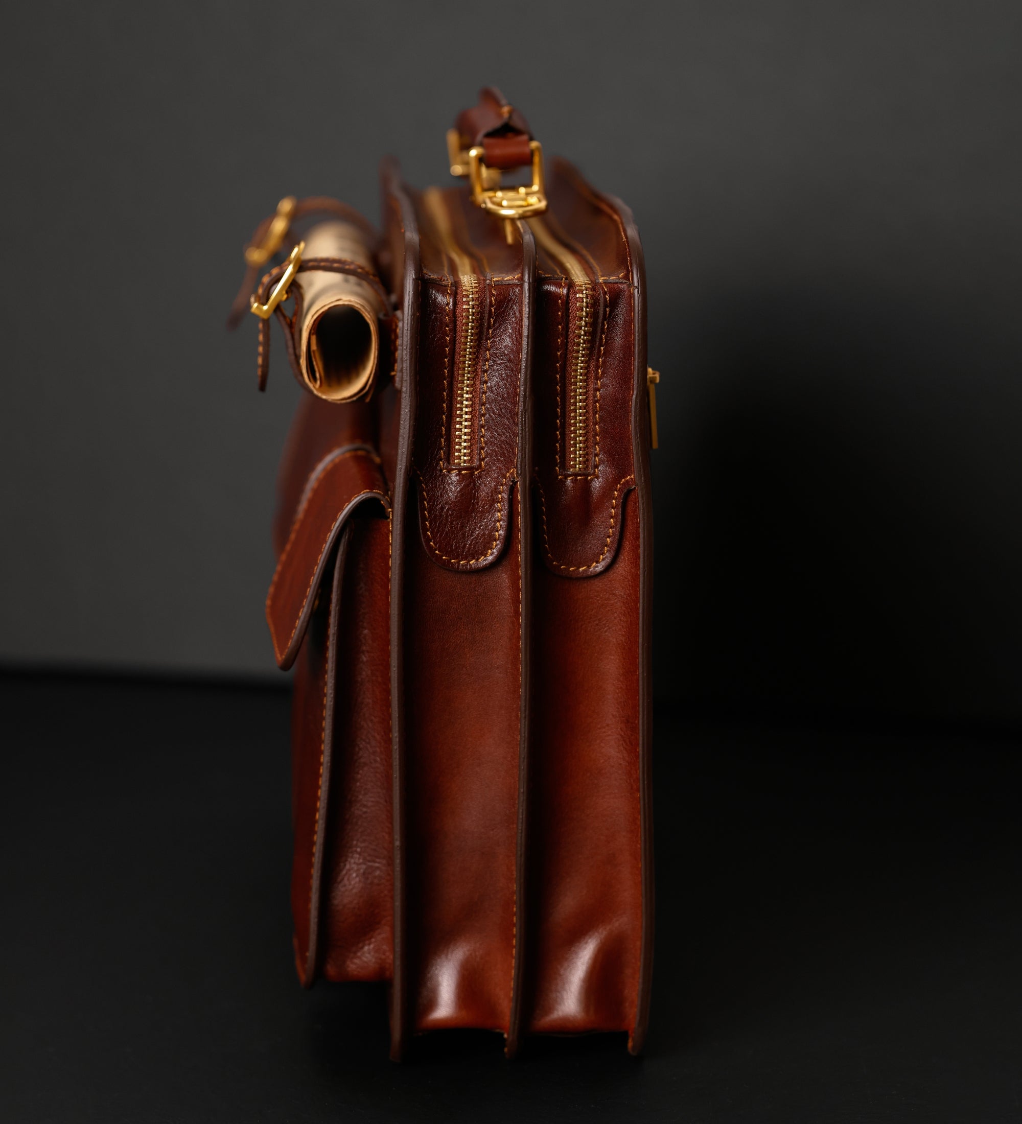 Umhängetasche Aktentasche aus Leder - The Prophet