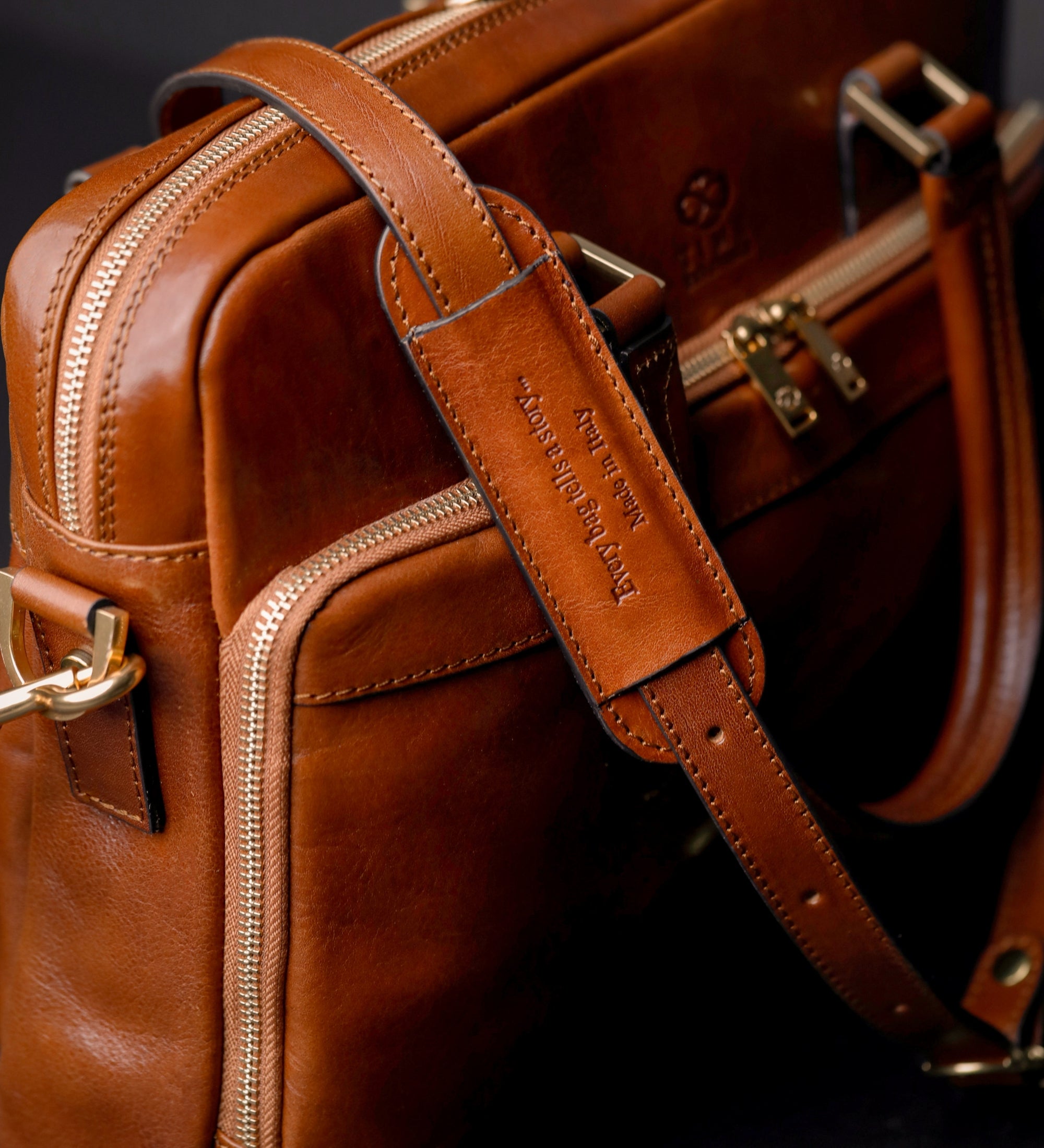 Damen Aktentasche Laptoptasche aus Leder - Orlando