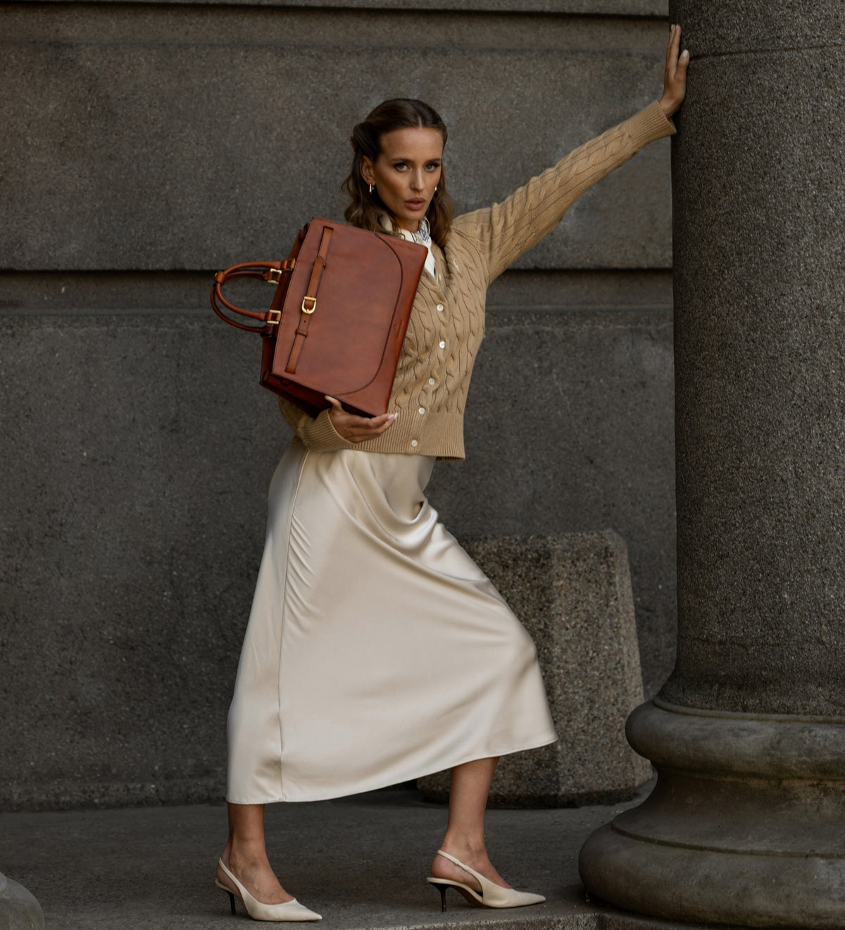 Damen Handtasche aus Leder - Shirley