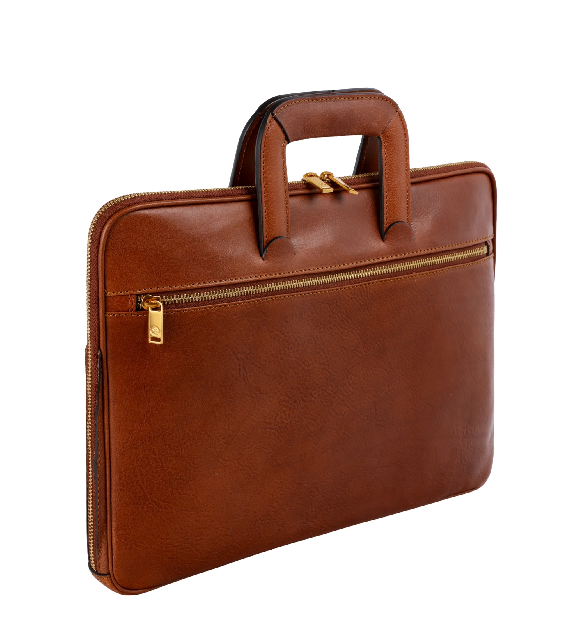 Aktentasche aus Leder für Damen, Laptoptasche - Brave New World