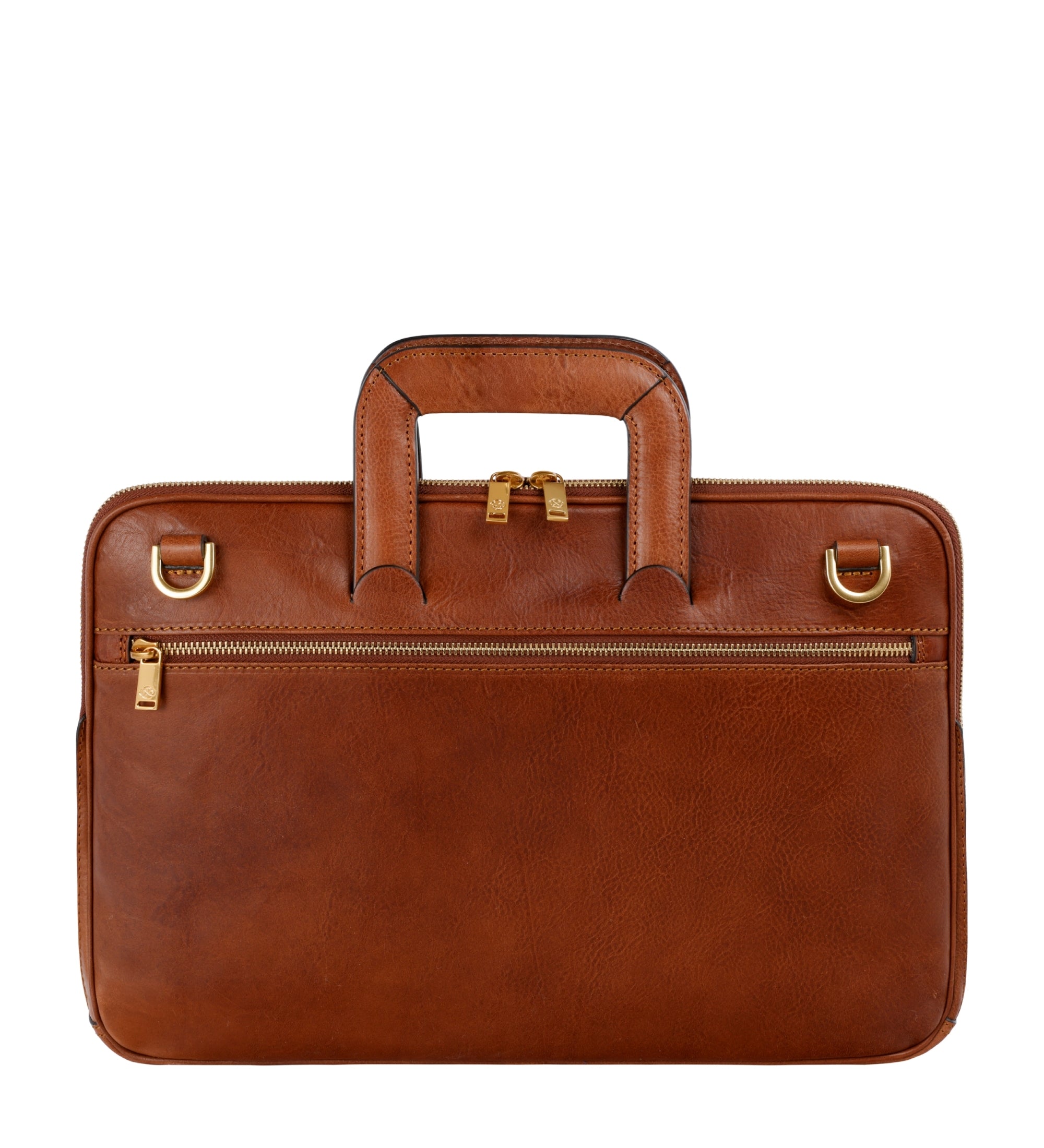 Aktentasche aus Leder für Damen, Laptoptasche - Brave New World
