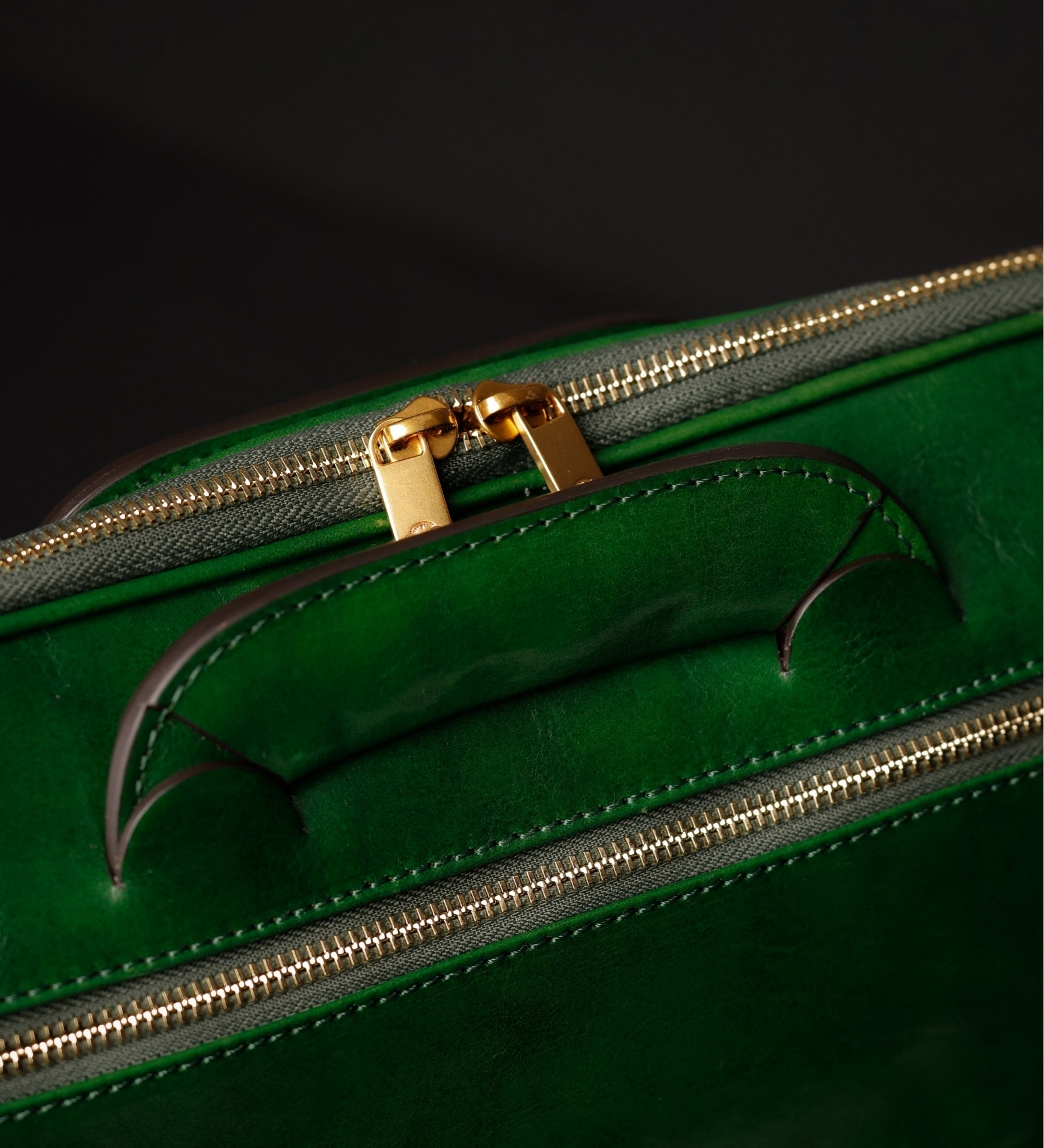 Aktentasche aus Leder für Damen, Laptoptasche - Brave New World