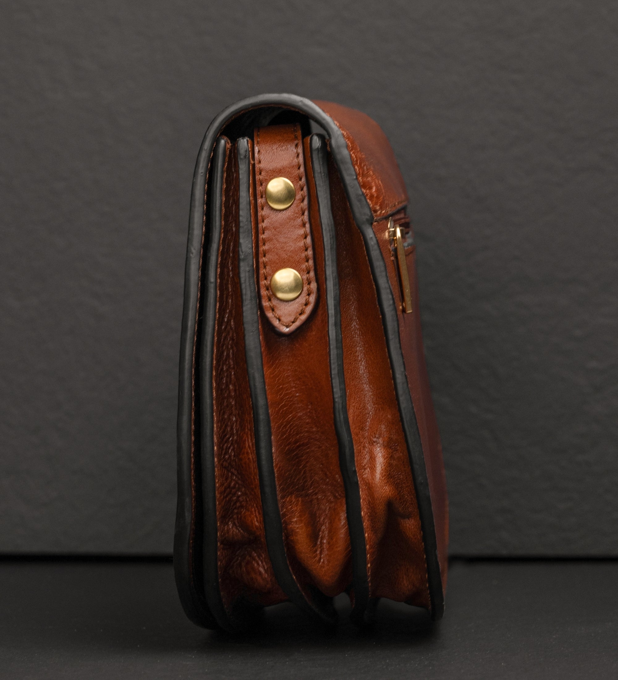 Satteltasche Umhängetasche aus Leder für Damen - Moonfleet
