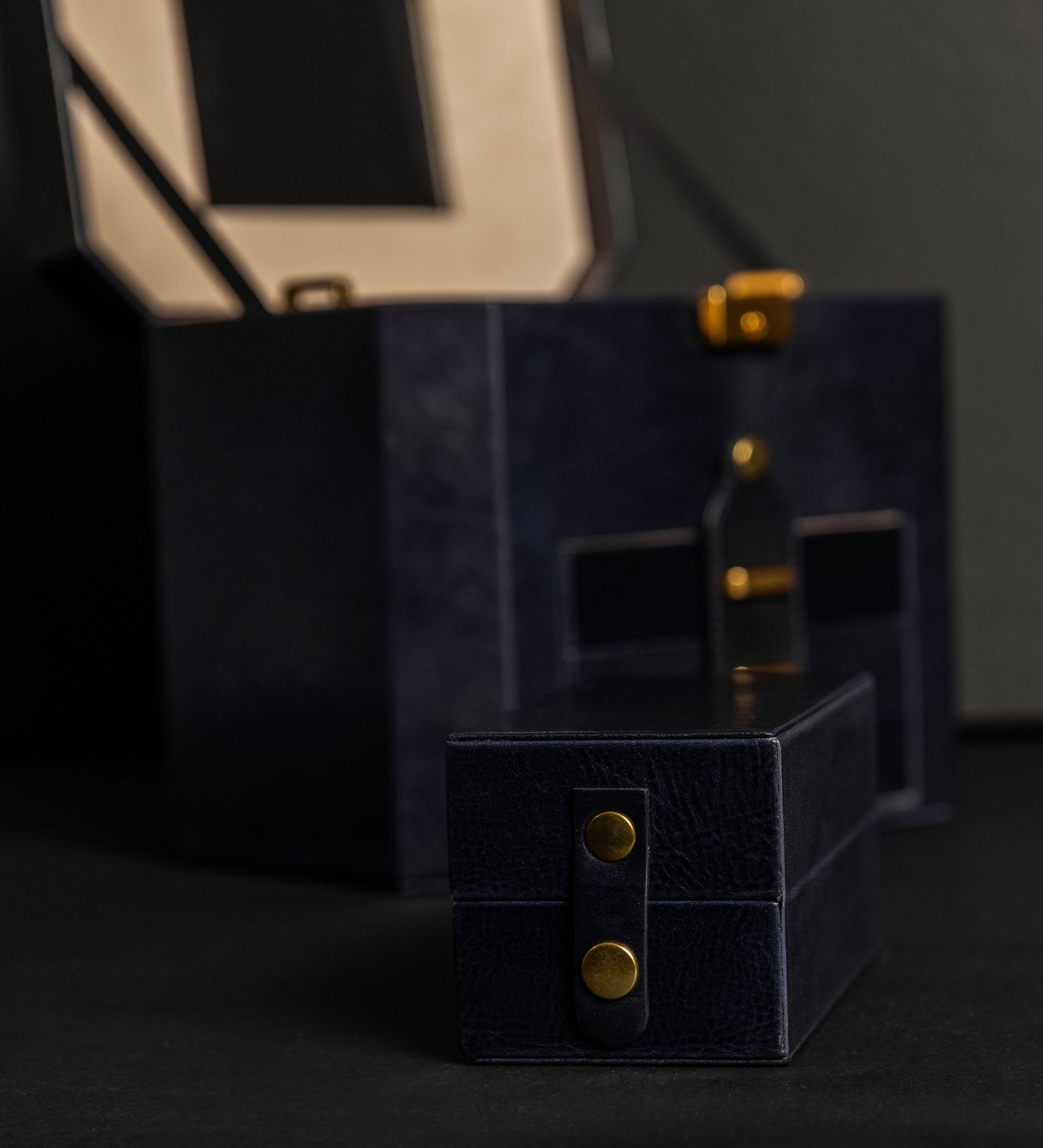 Große Schmuckkästchen aus Leder für Damen - A Handful of Dust