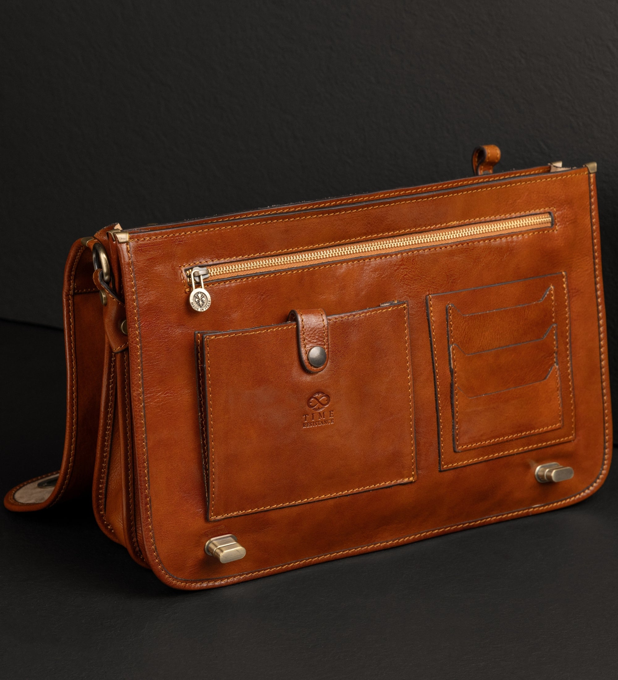 Aktentasche Laptoptasche aus Leder - Illusions