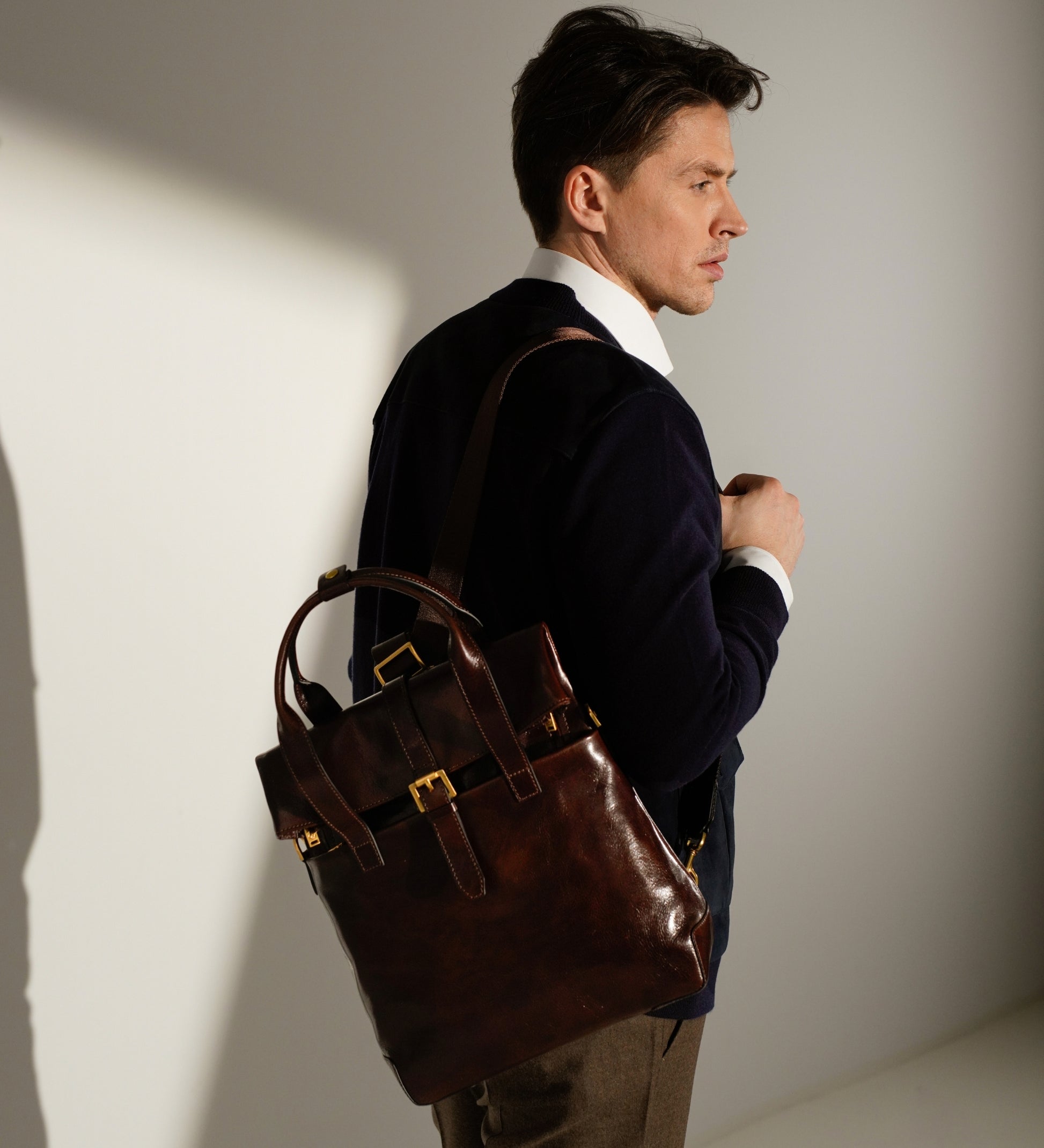 Rucksack aus Leder – The Awakening