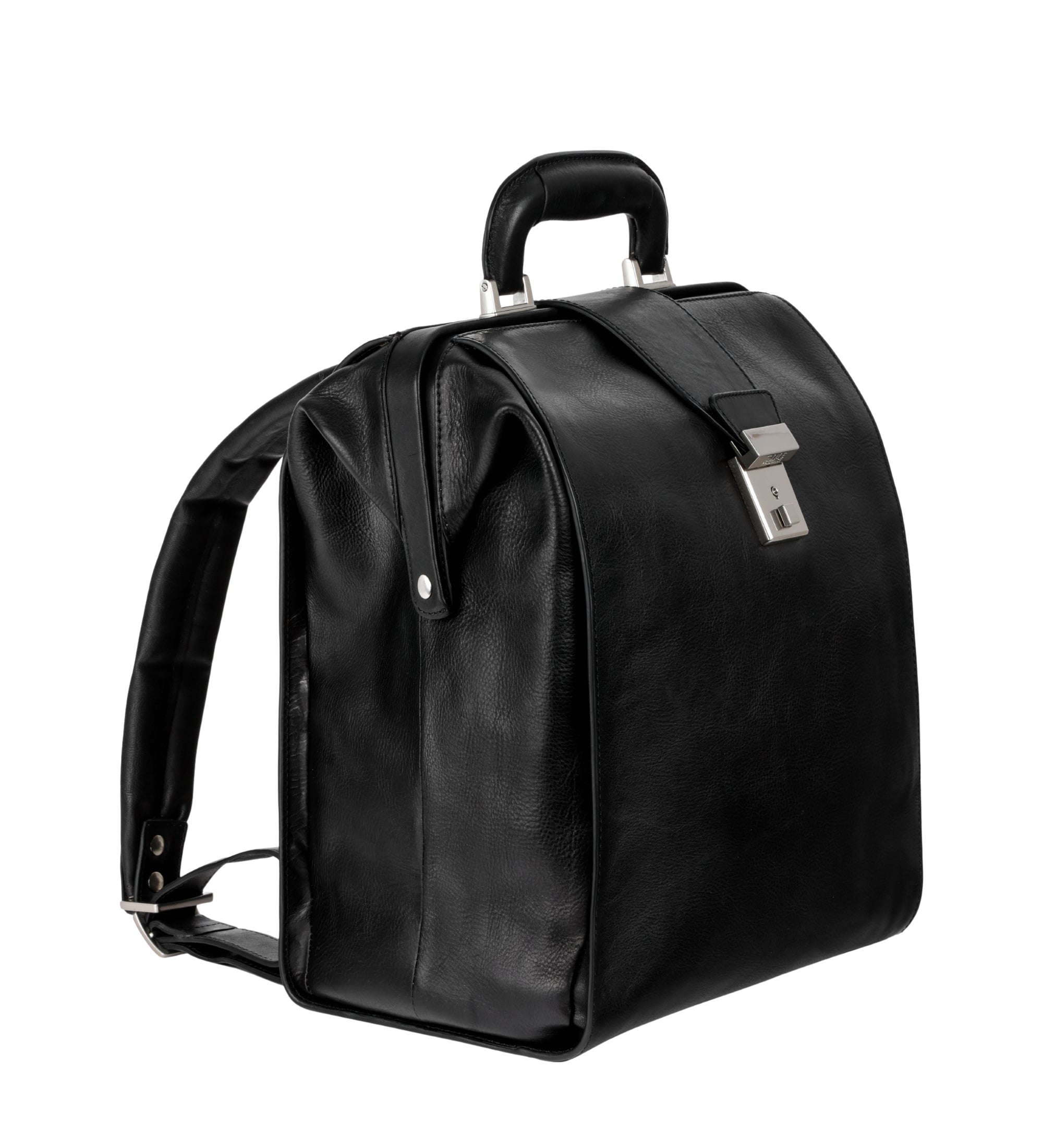 Rucksack aus Leder - A Brief Story of Time