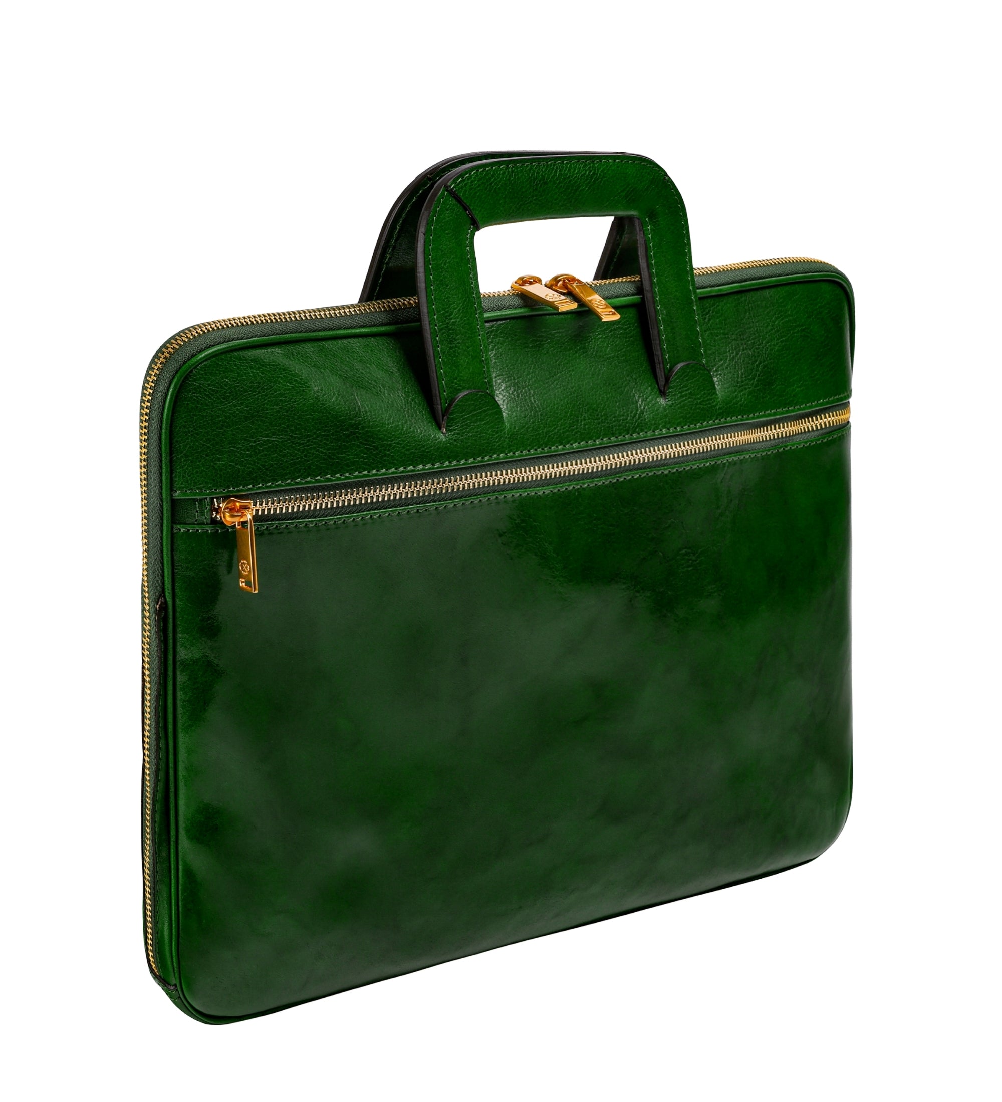 Aktentasche aus Leder für Damen, Laptoptasche - Brave New World