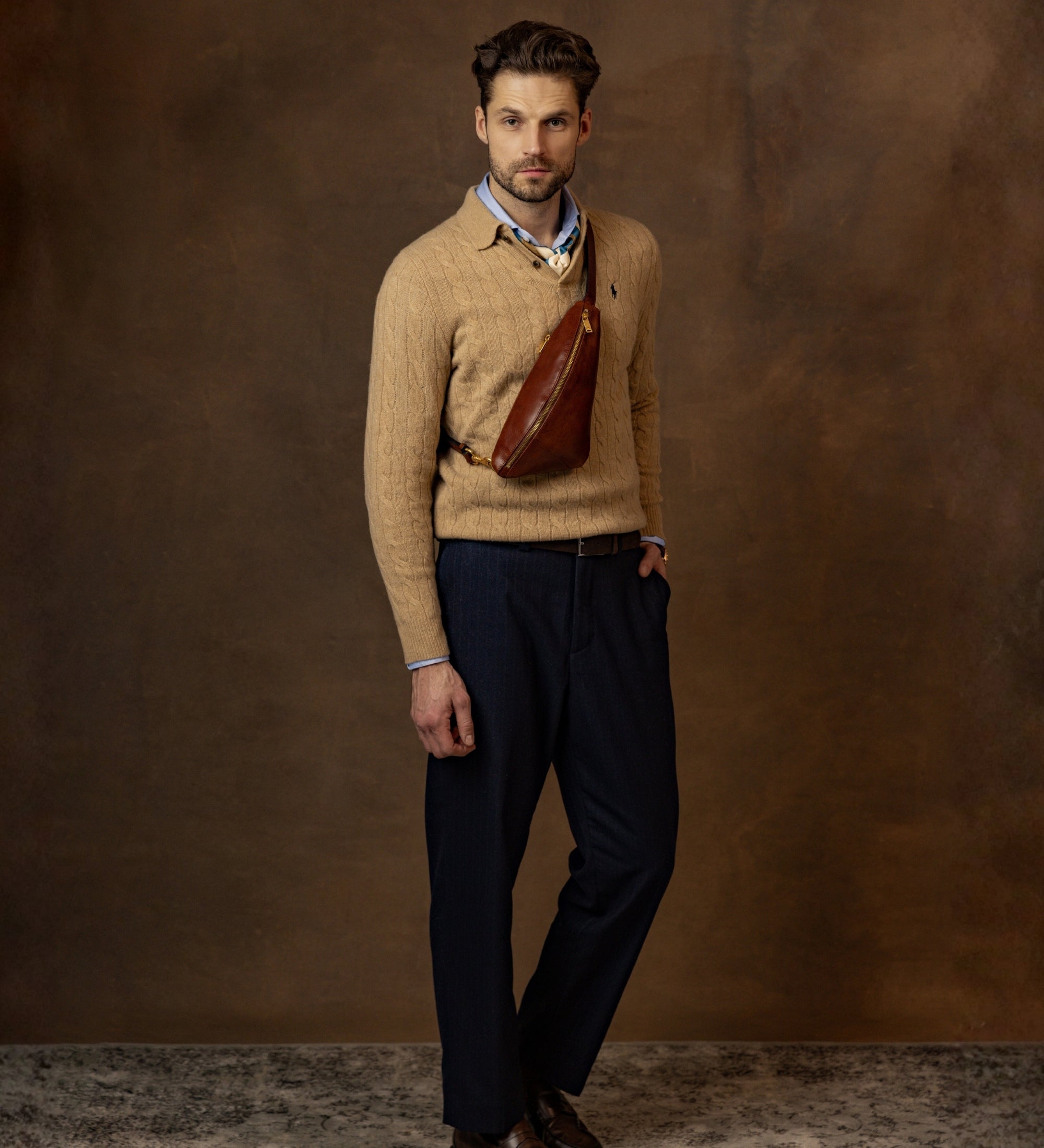 Brusttasche aus Leder - Tales of the City