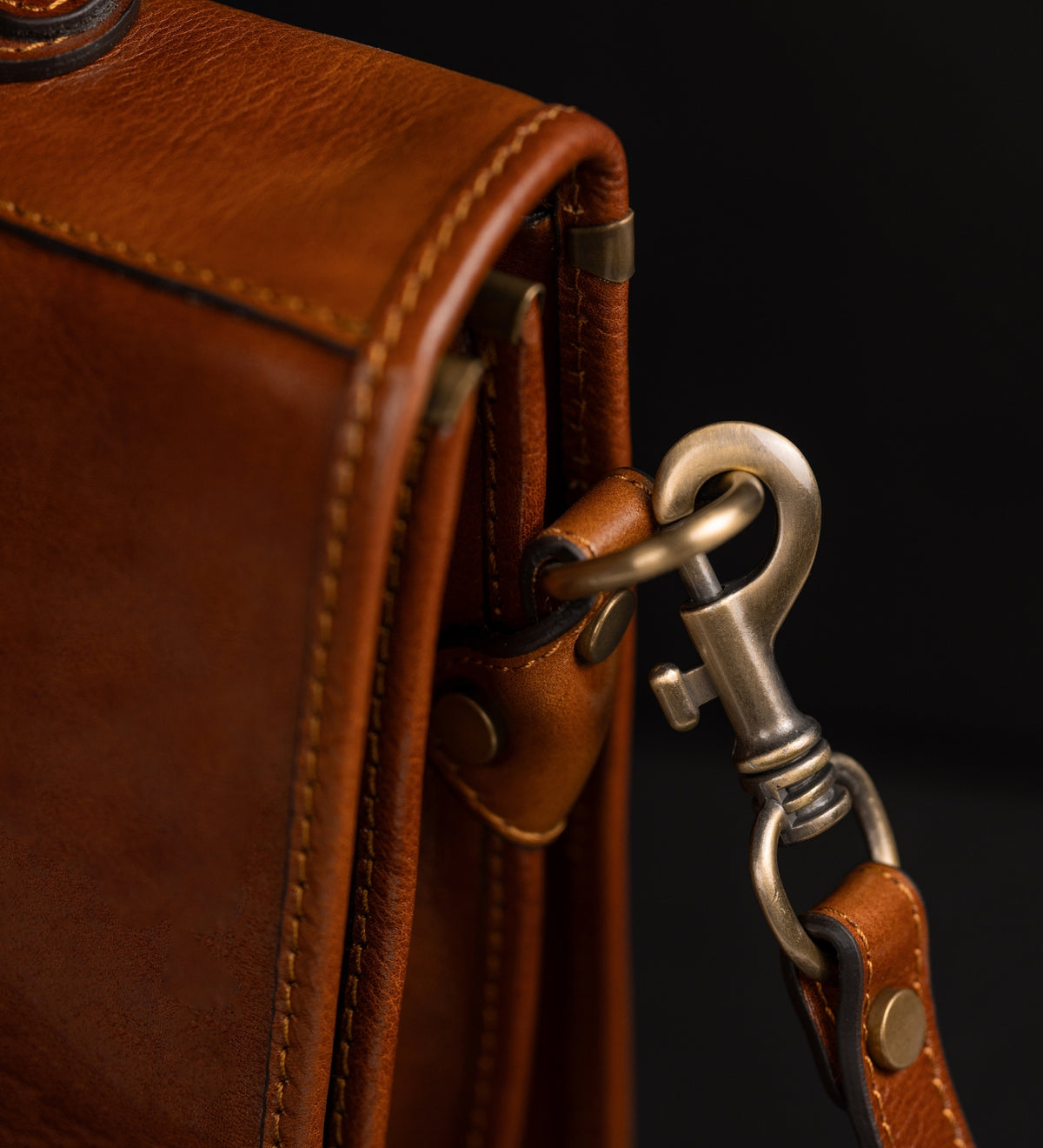 Aktentasche Laptoptasche aus Leder - Illusions