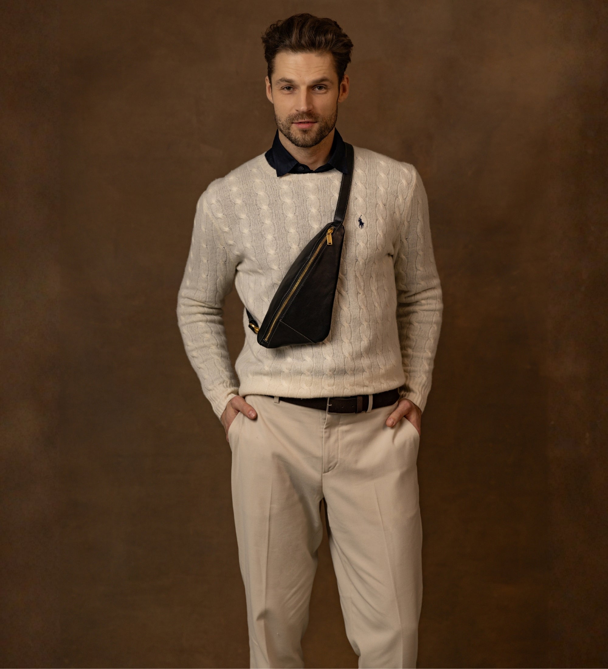 Brusttasche aus Leder - Tales of the City