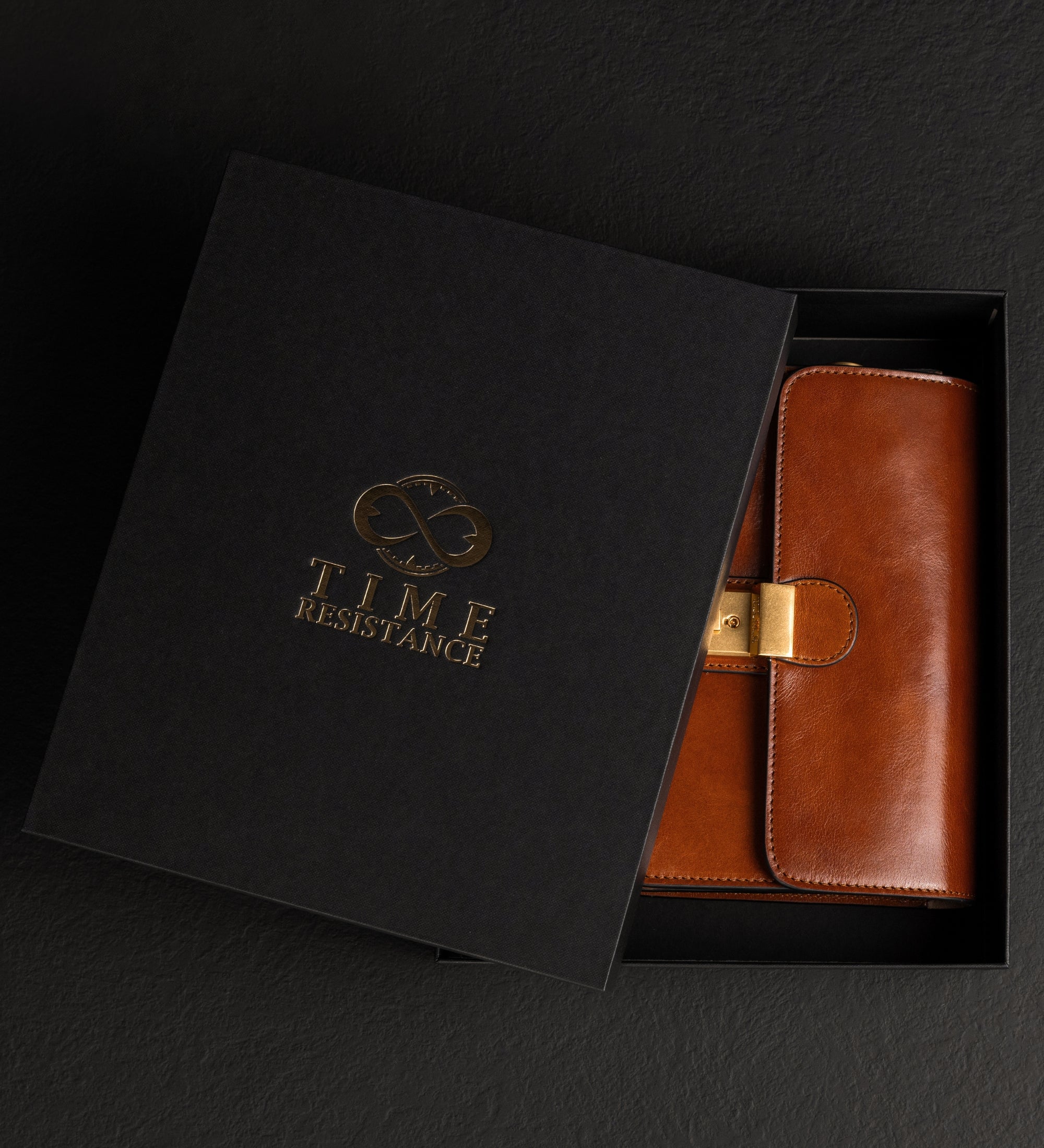 Clutch aus Leder - The Maltese Falcon