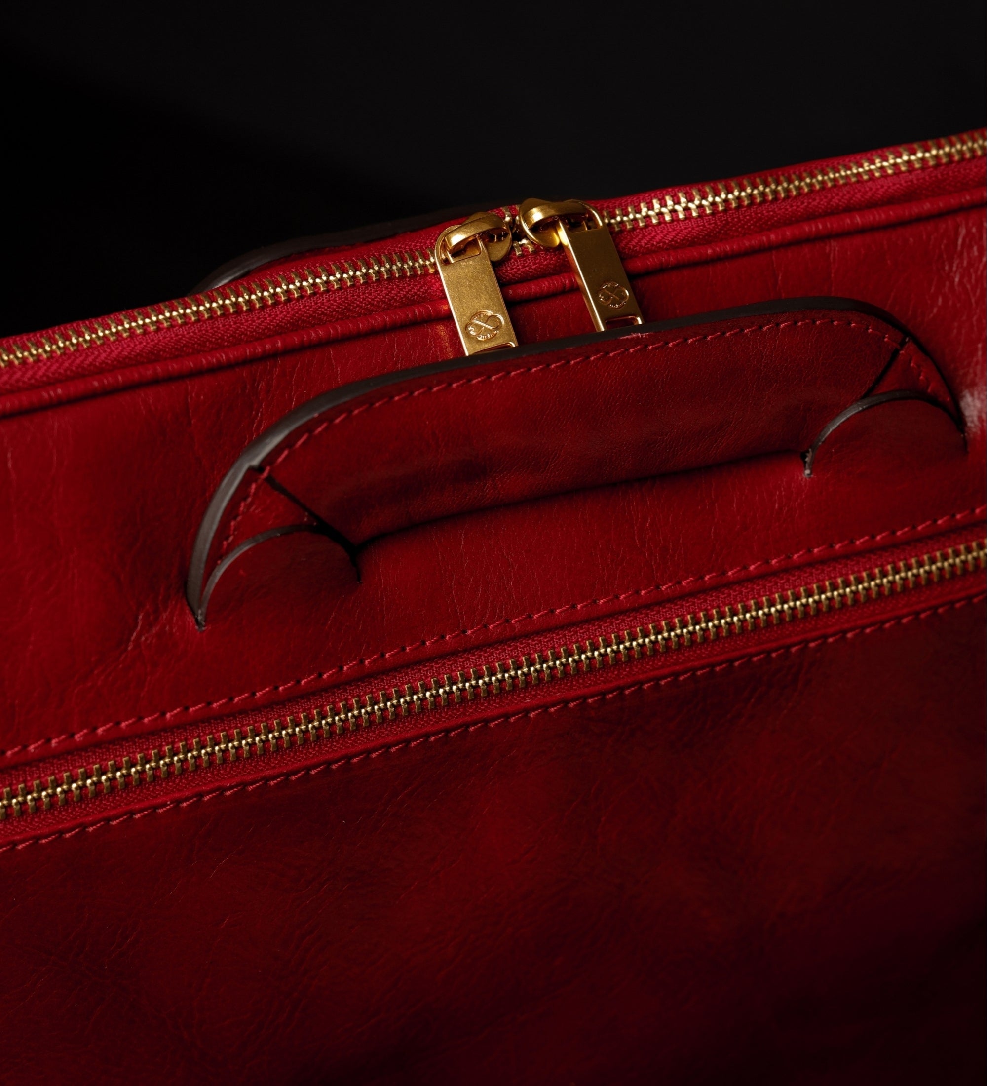 Aktentasche aus Leder für Damen, Laptoptasche - Brave New World