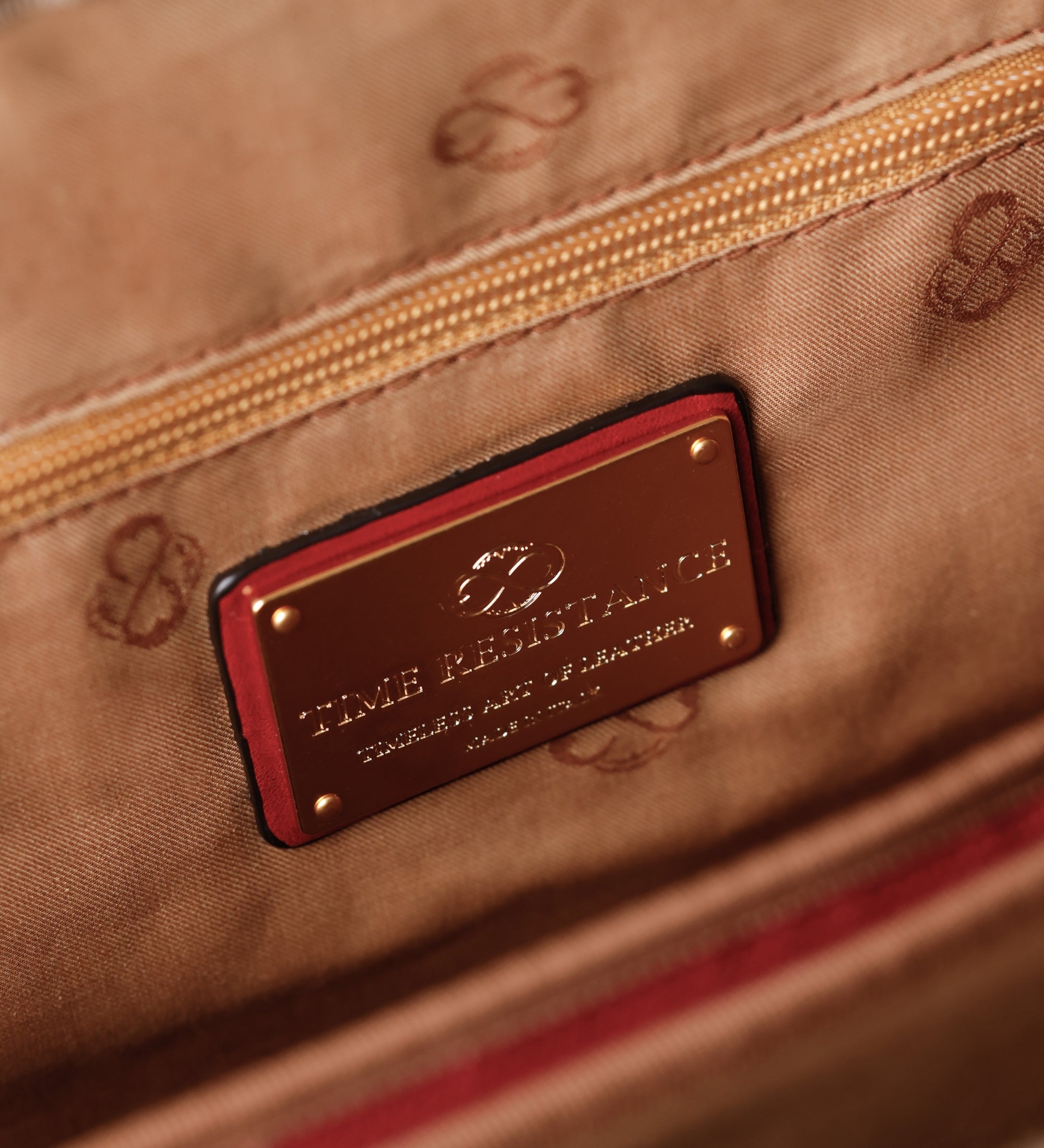 Aktentasche aus Leder für Damen, Laptoptasche - Brave New World