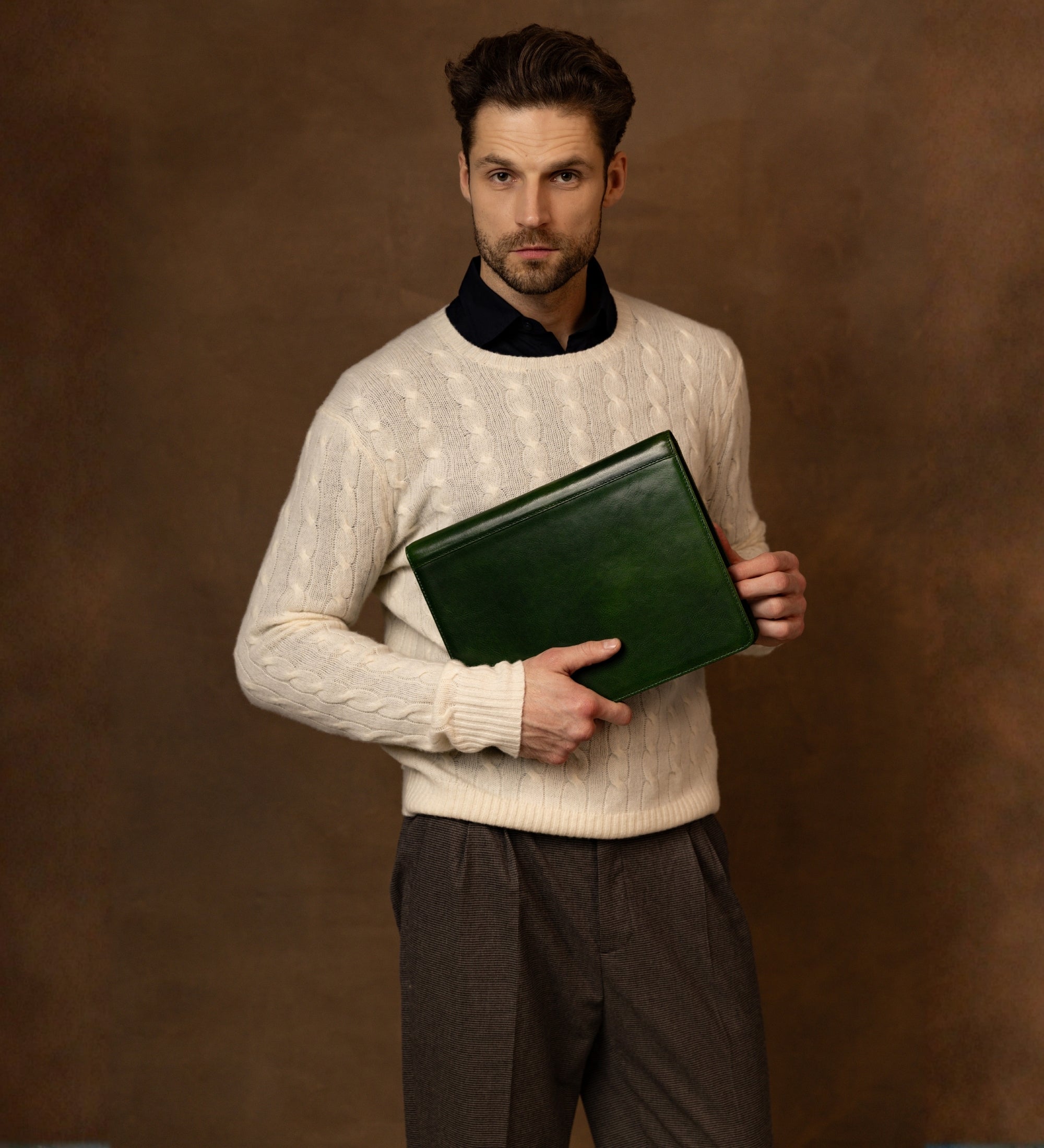 Portfolio aus Leder - Something Fresh