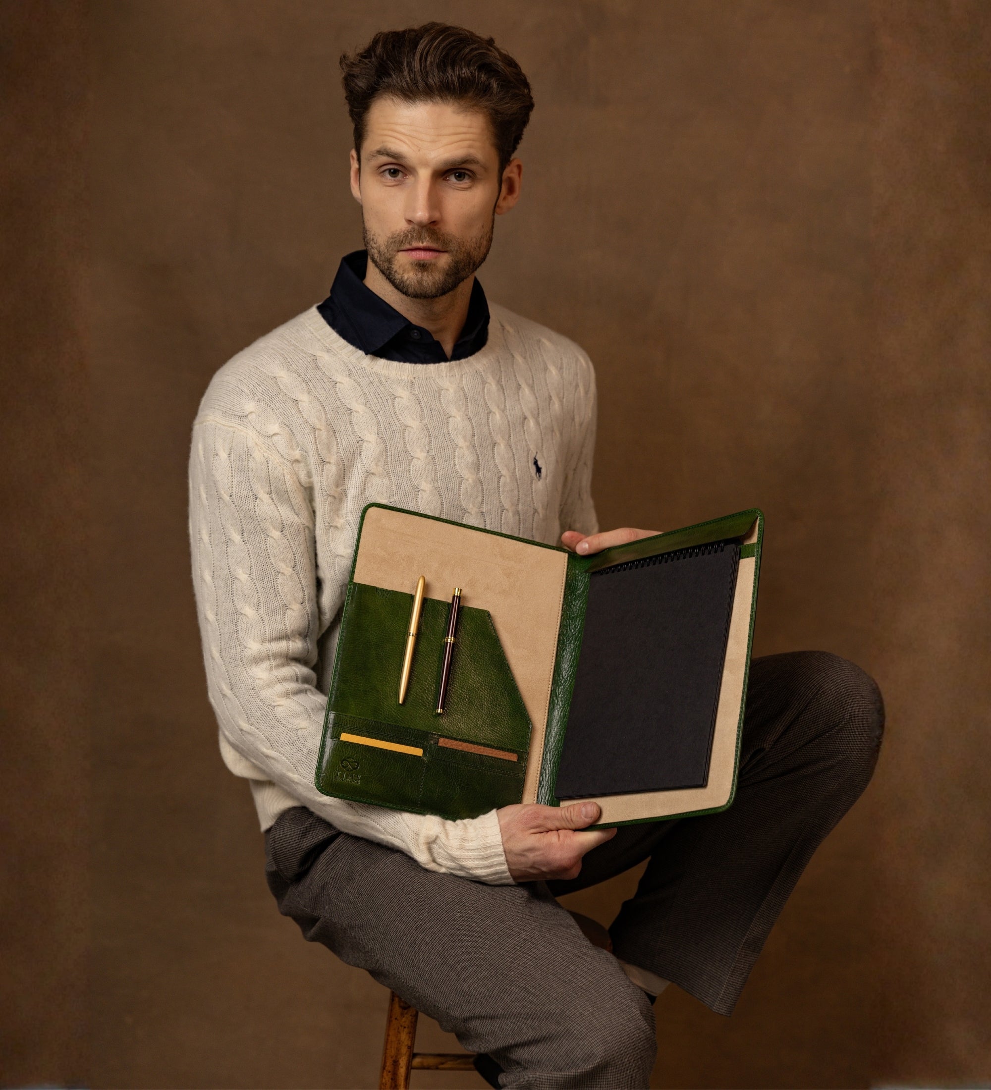 Portfolio aus Leder - Something Fresh