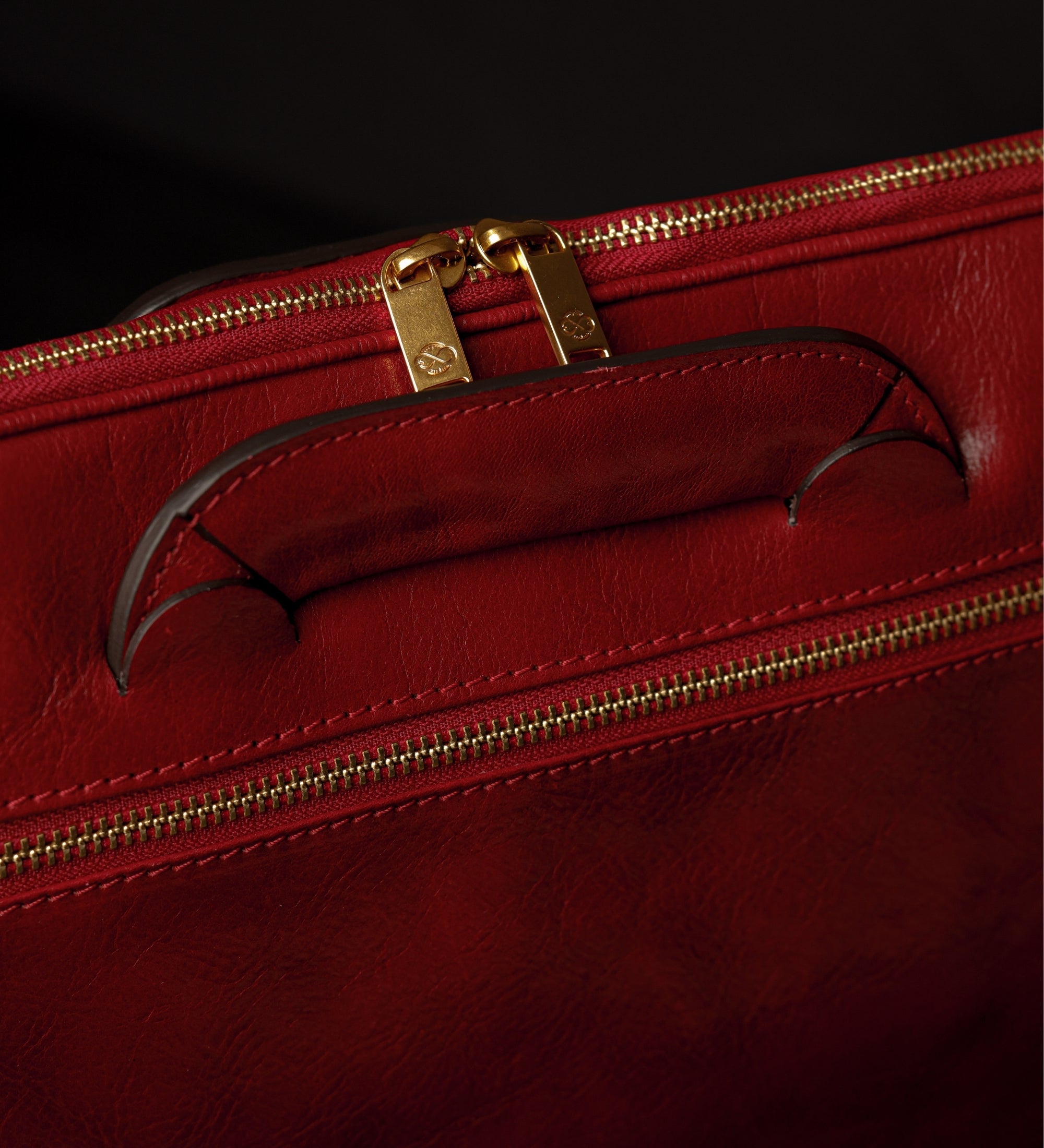 Aktentasche aus Leder für Damen, Laptoptasche - Brave New World