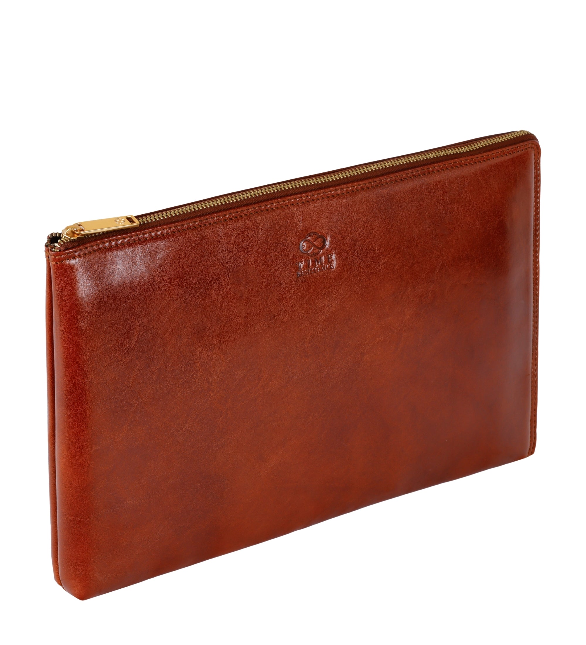 Große Clutch für Herren aus Leder - The Brothers Karamazov