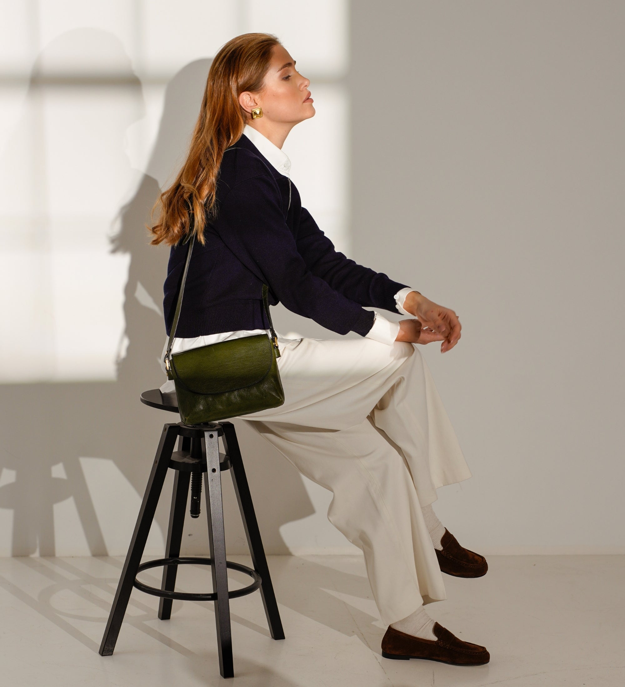 Umhängetasche aus Leder für Damen - Sophie's Choice