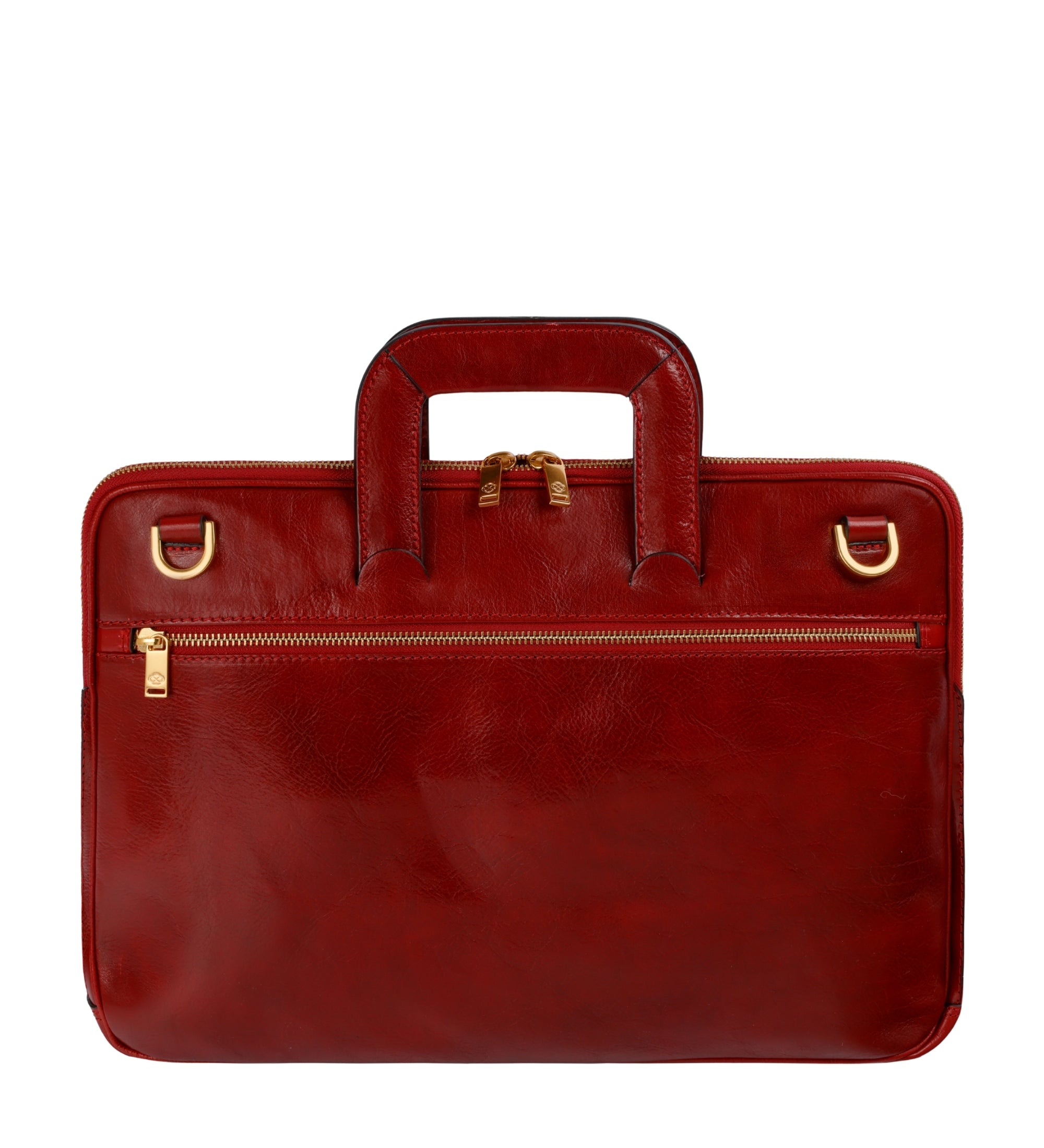 Aktentasche aus Leder für Damen, Laptoptasche - Brave New World