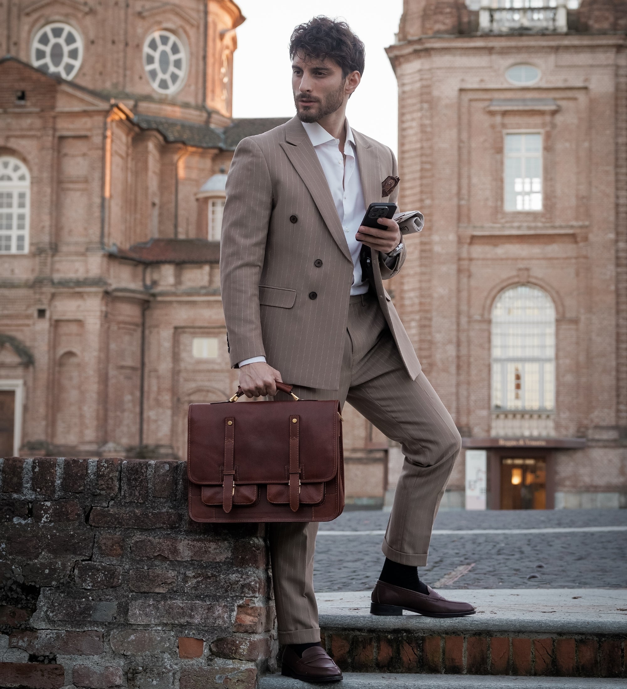 Aktentasche Rucksack aus Leder - A Midsummer Night's Dream