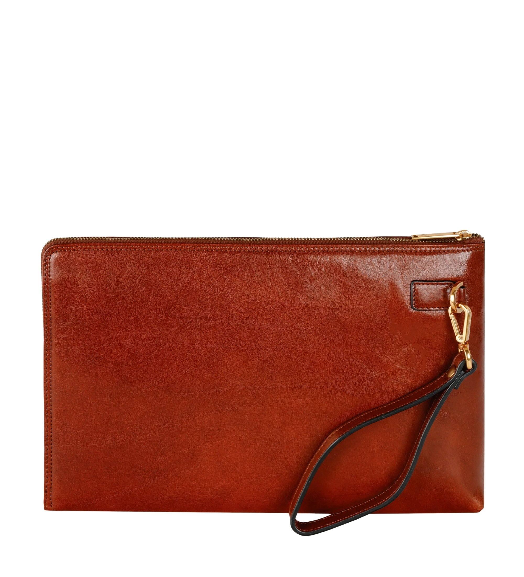 Große Clutch für Herren aus Leder - The Brothers Karamazov