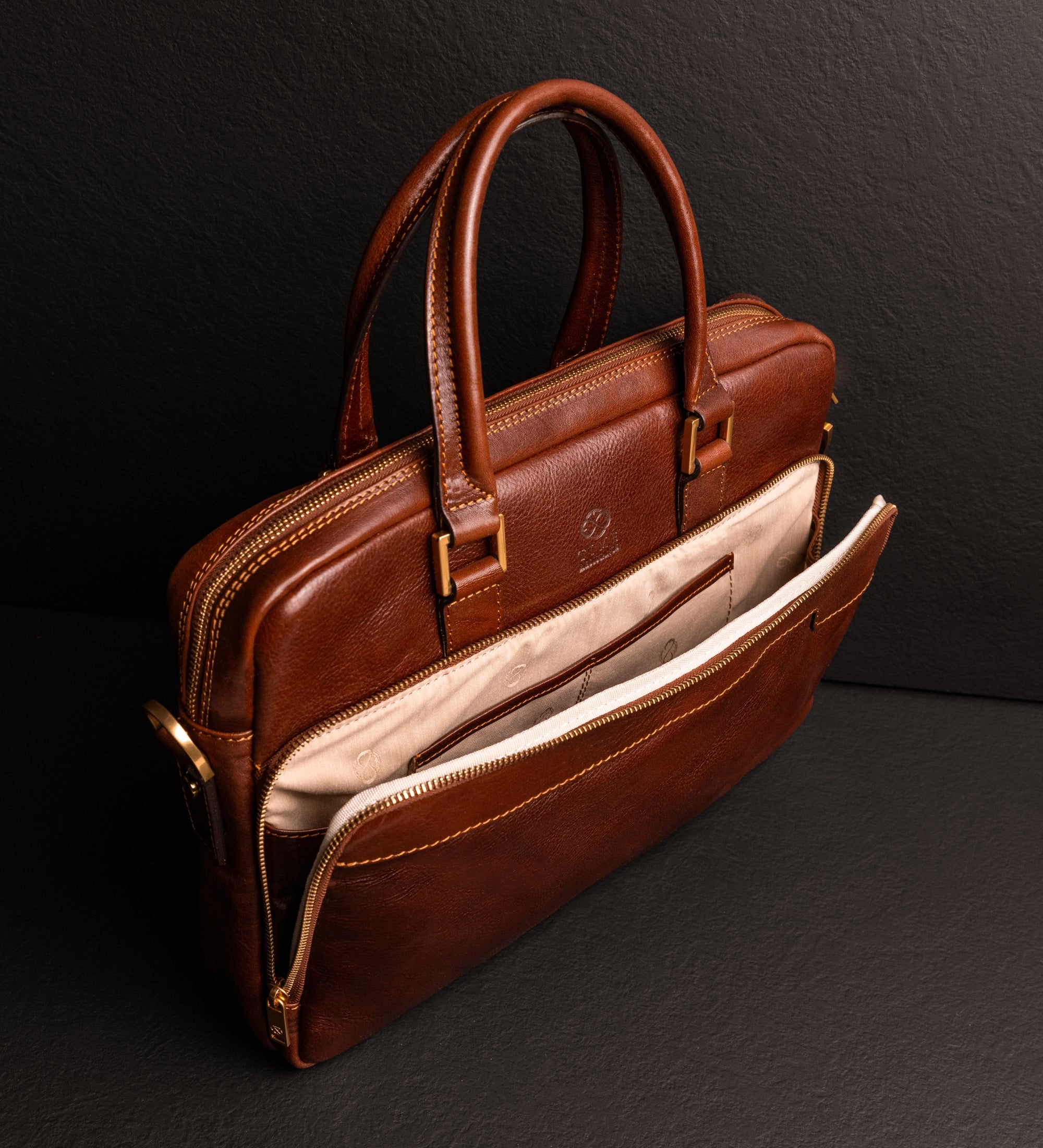 Damen Aktentasche Laptoptasche aus Leder - Orlando