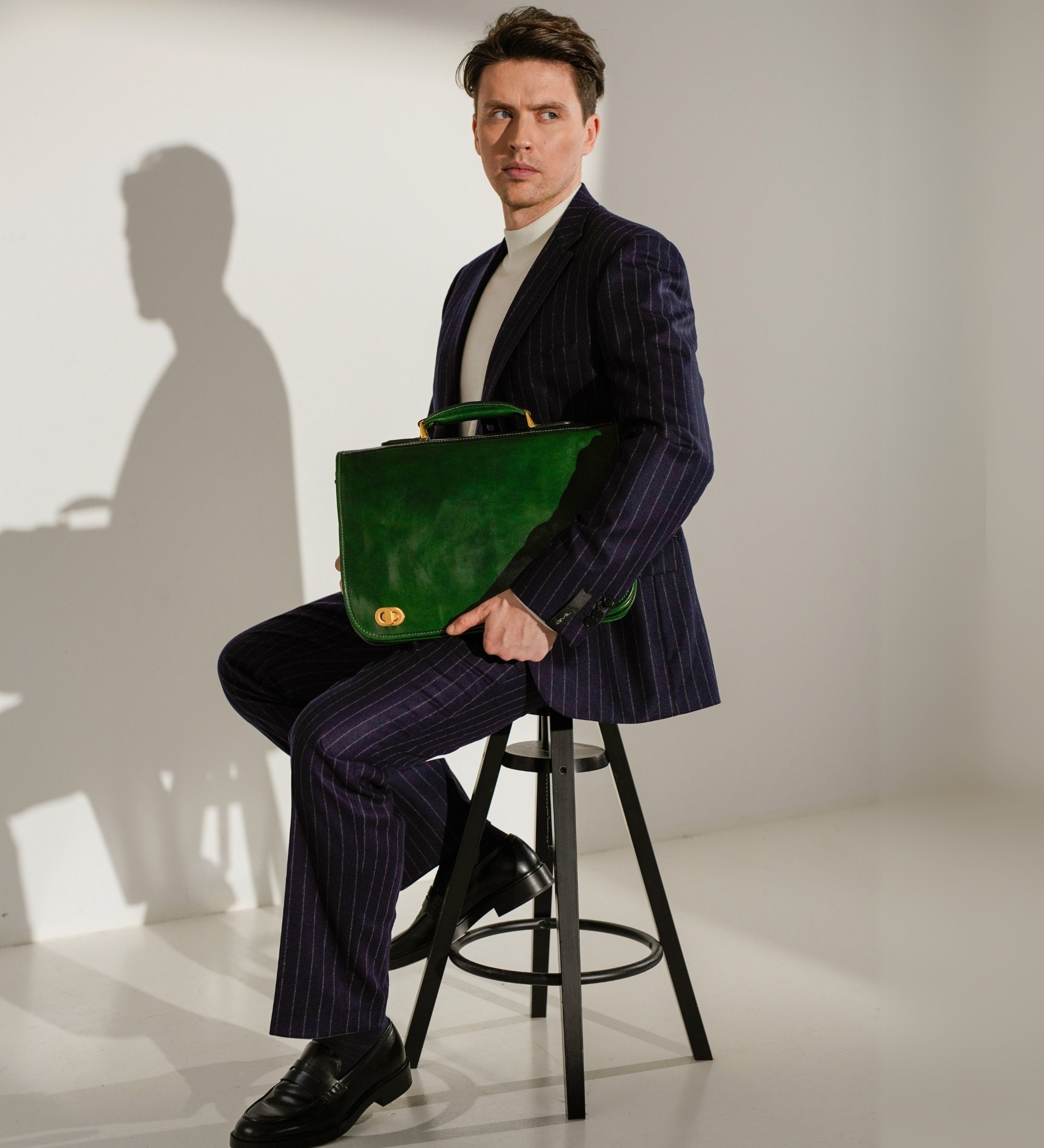 Aktentasche Laptoptasche aus Leder - Illusions