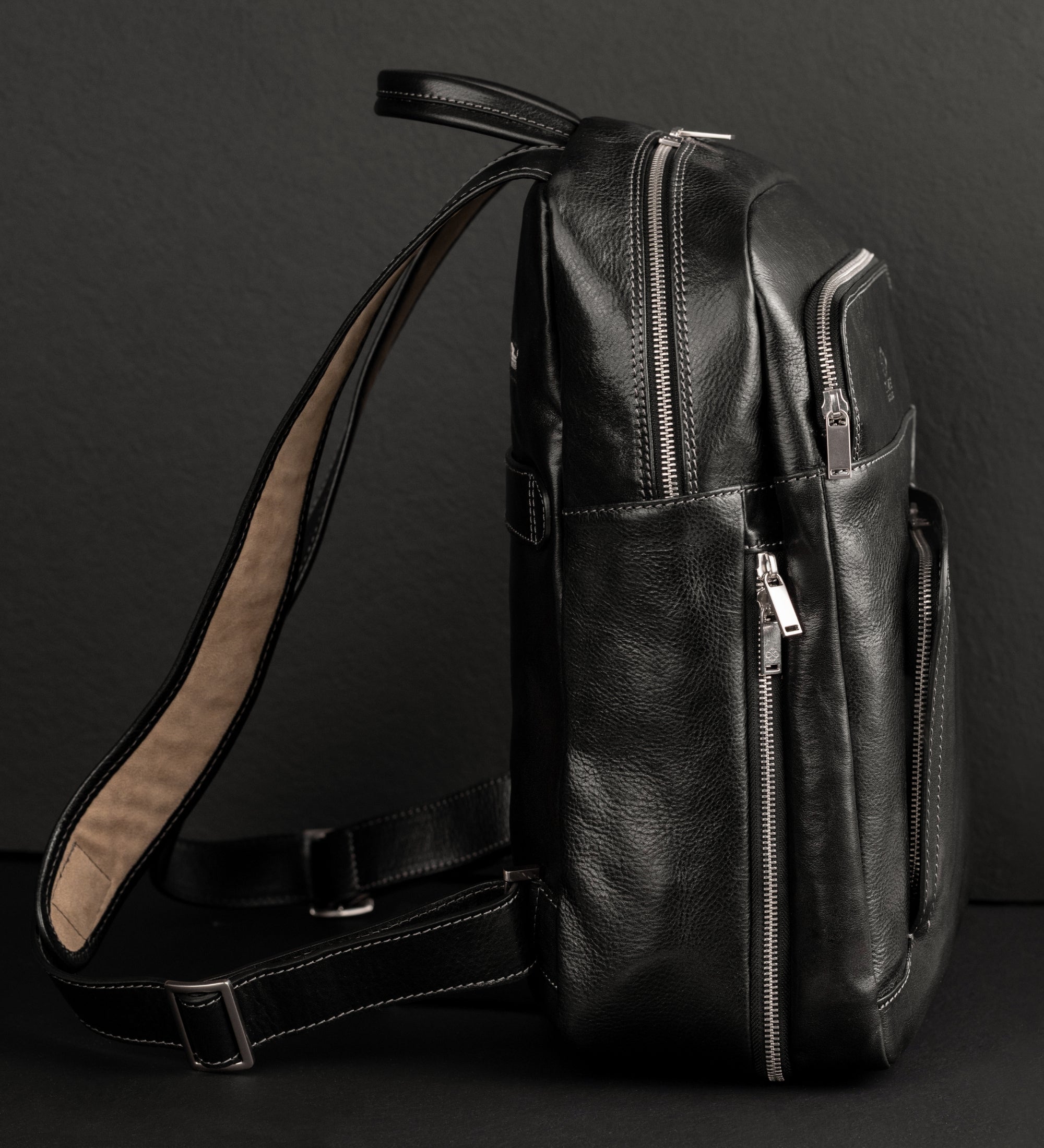 Großer Rucksack aus Leder - L.A. Confidential