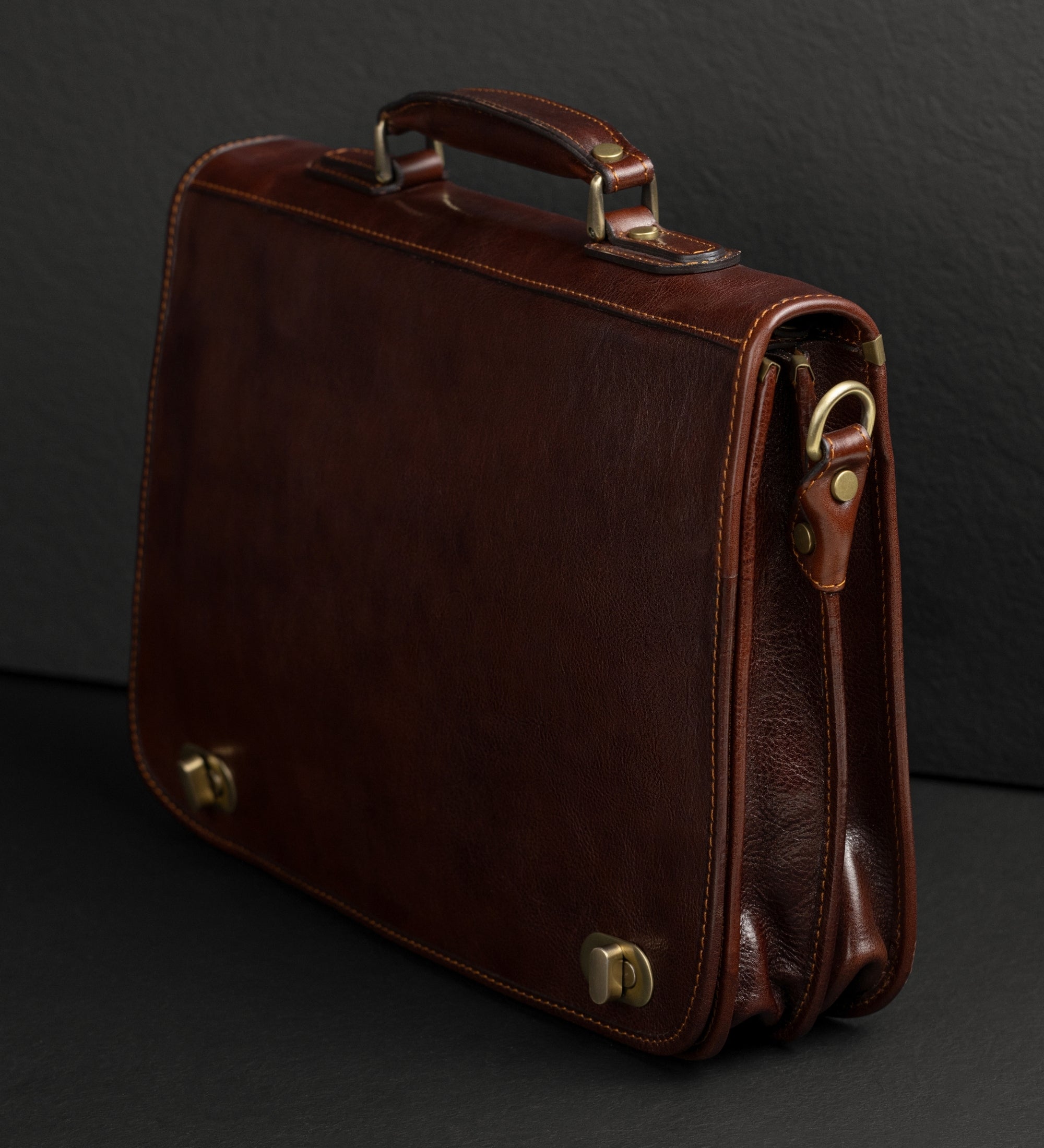 Aktentasche Laptoptasche aus Leder - Illusions